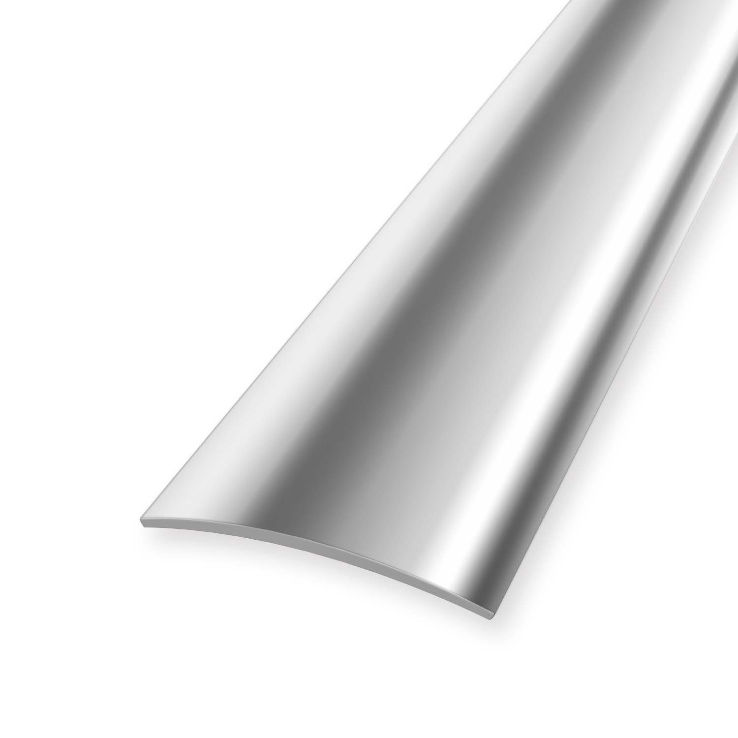 Profilé de transition 3 x 30 mm en acier inoxydable Barre de seuil lisse différentes longueurs Küberit