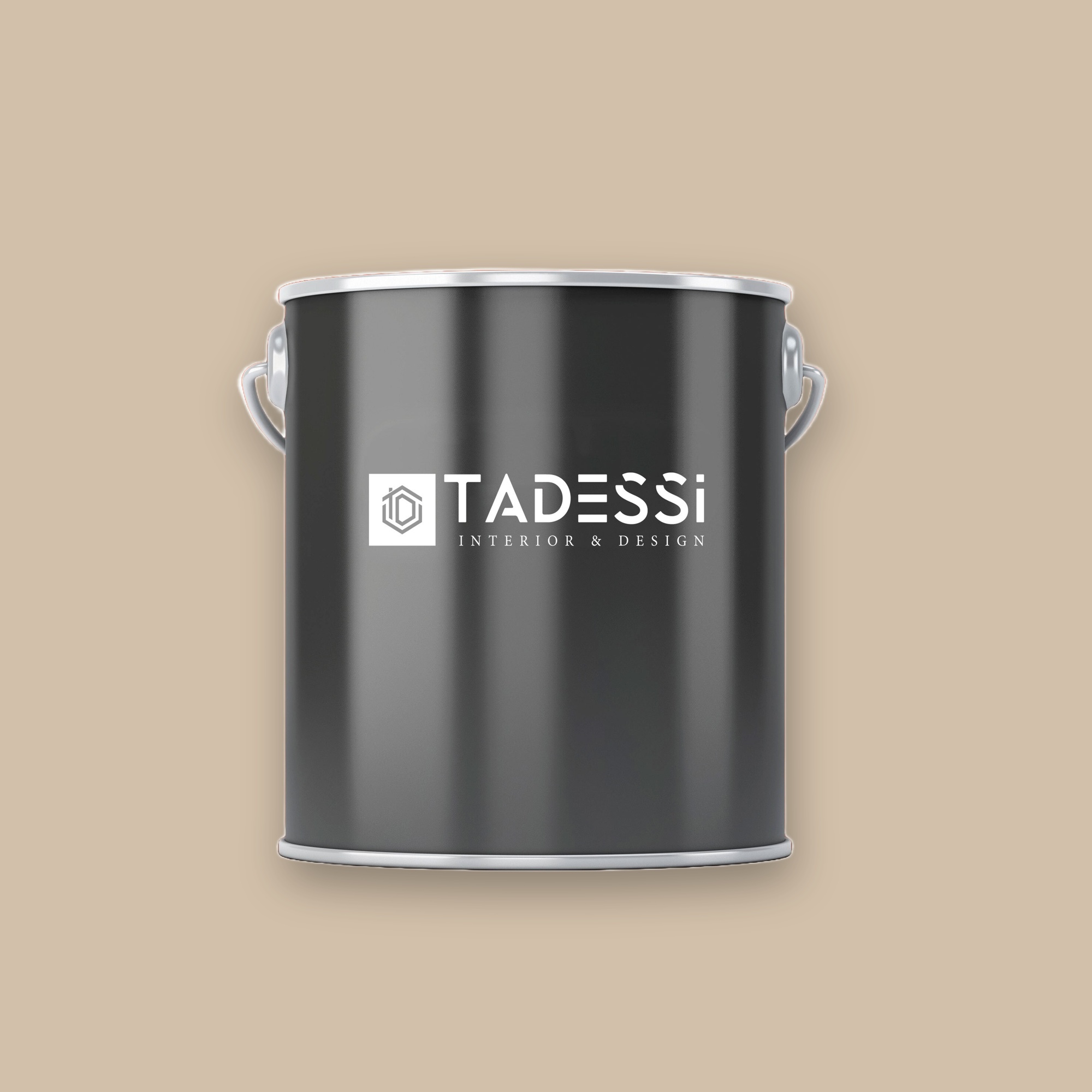 TADESSI Wall Select - Wandfarbe Beige  - Sandweiß -  Hochwertige Innenfarbe  -  Intensive Farbkraft