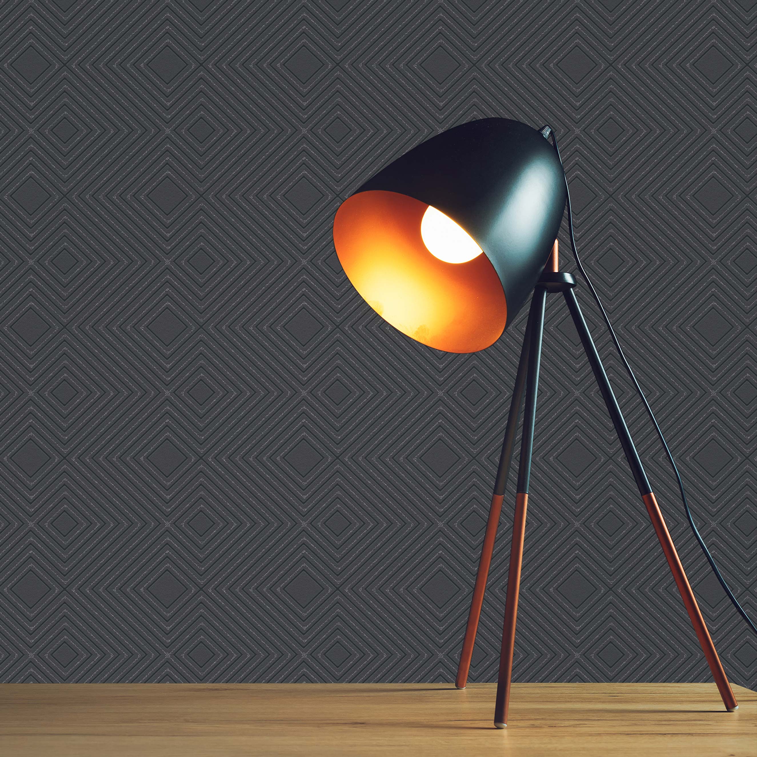 Tapete 3D Optik Arianna M1-No.1273 Vliestapete Grau Modern Grafik