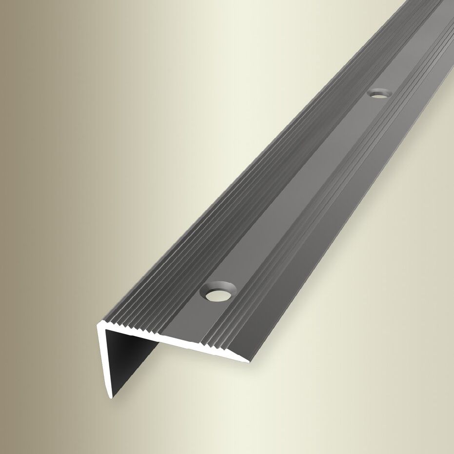 Küberit Treppenkanten- & Winkelprofile H 20 mm B 30 mm L 2500 mm Aluminium eloxiert