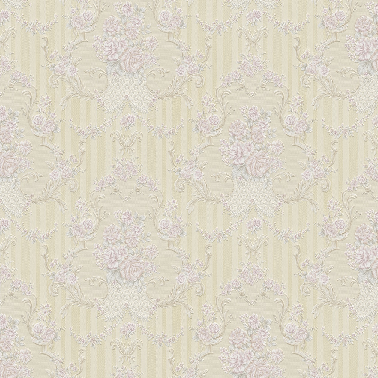 A.S. Creation | Concerto 3 | 765789 | Papiertapete | Barock | 0.53 x 10.05 m | Beige