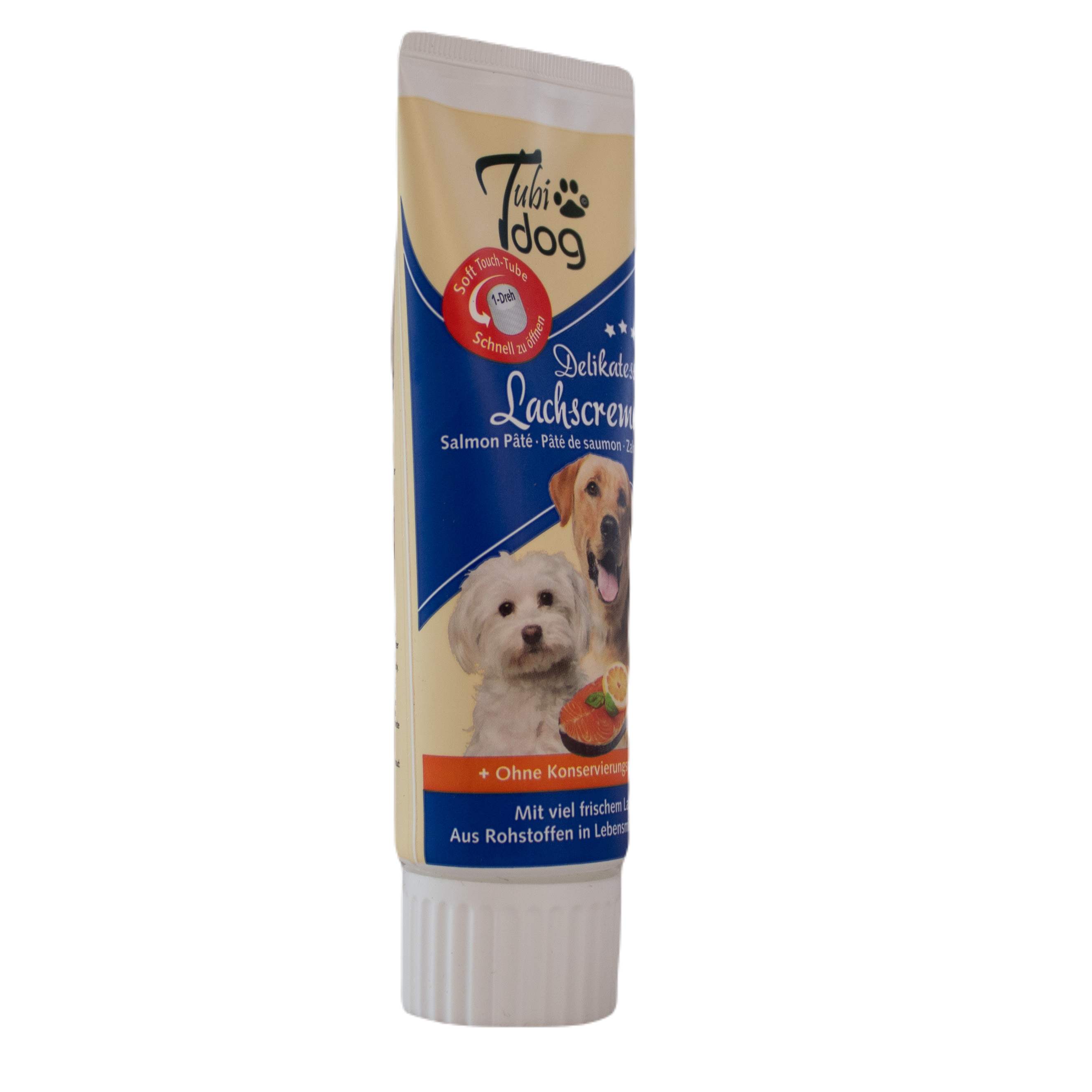 Coperani | Lachscreme aus Tube für Hunde | 75g | ohne Farb- und Konservierungsstoffe
