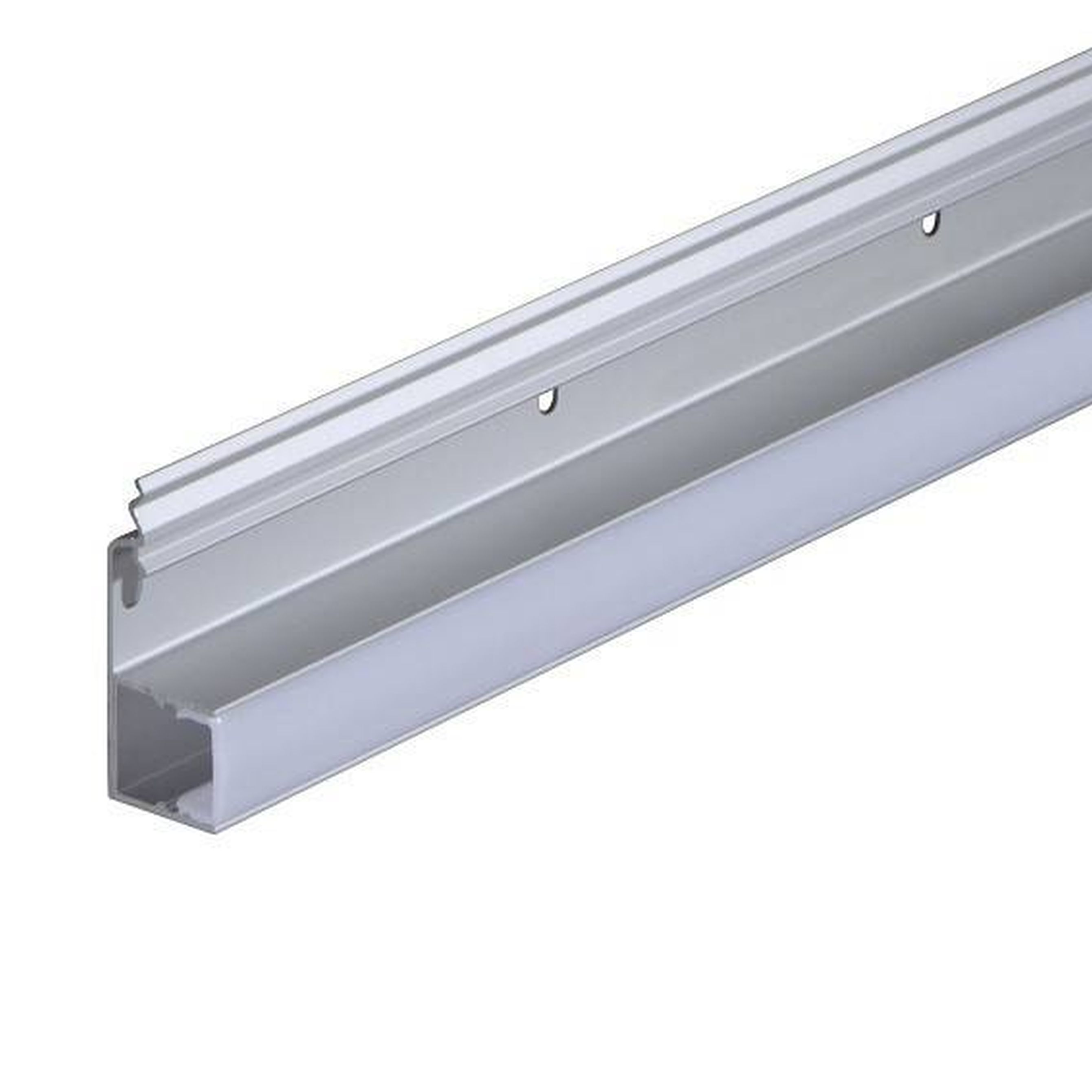 PROVISTON | LED-Clip | Kunststoff | indirekte Beleuchtung | 42 x 17mm | grauer Clip | bis 9,6W