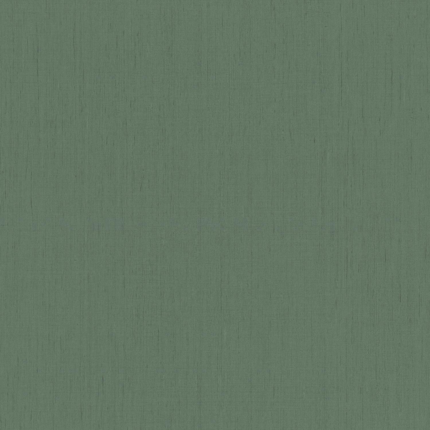 Rasch | Indian Style | 746143 | Vliestapete | Einfarbig | Uni | 0.53 x 10.05 m | Grün