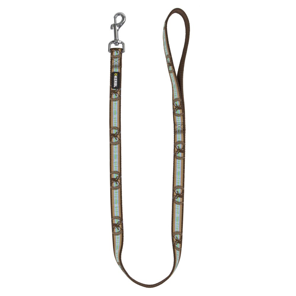 Hundeleine | Wild Life | braun | 100 x 2 cm