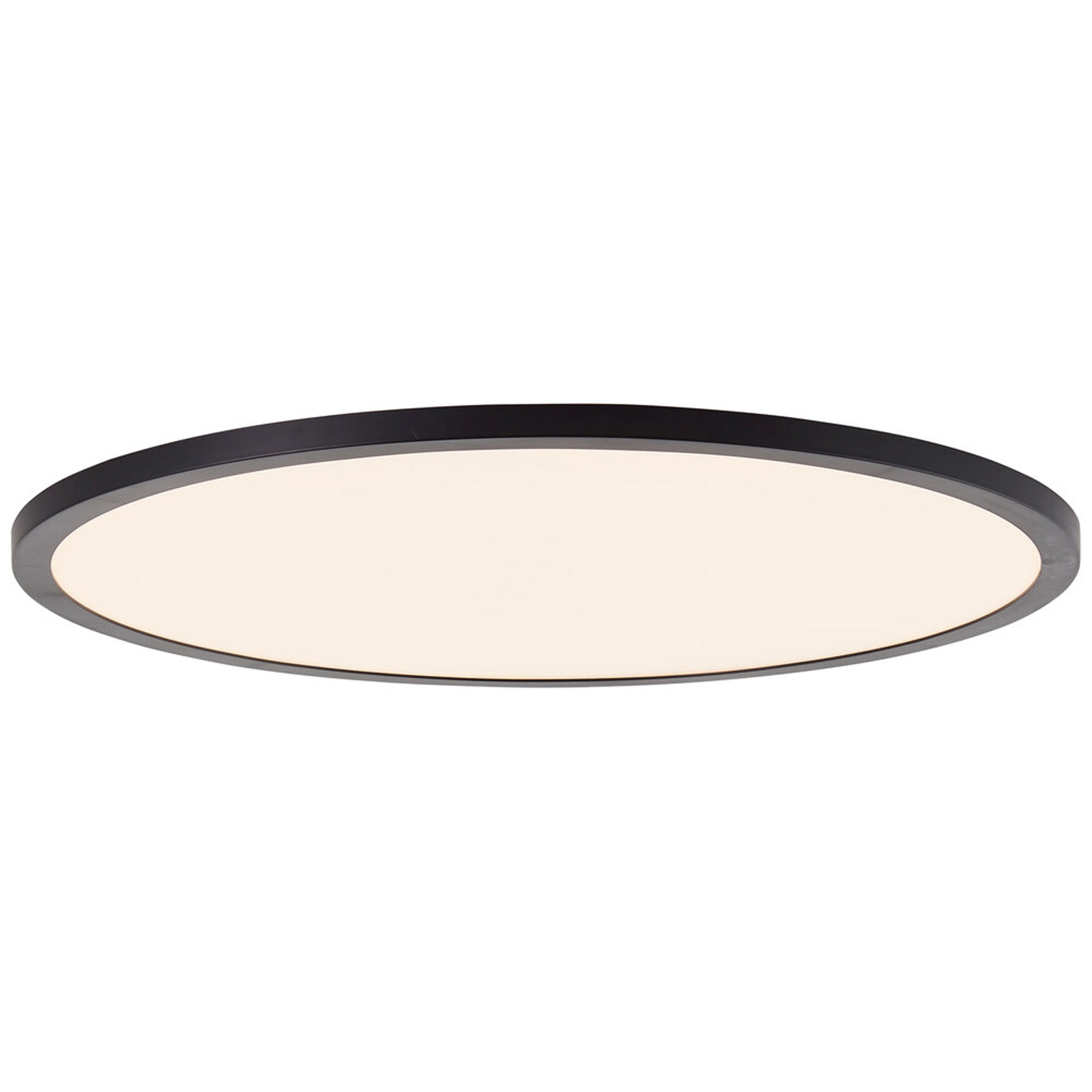 LED Deckenleuchte 3 x 50 cm Schwarz Kunststoff Deckenlampe Modern Lichtfarbe: Variabel dimmbar