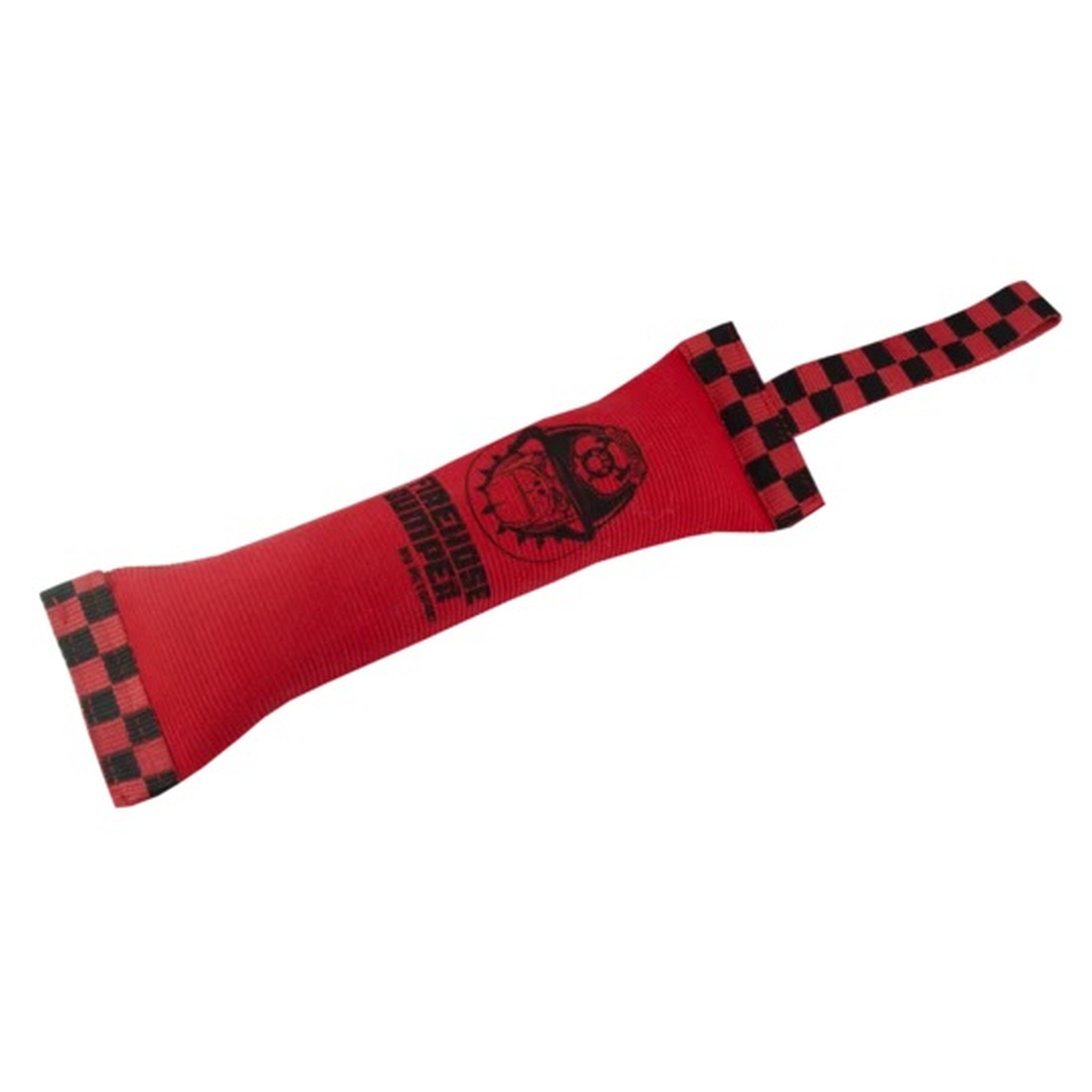 Hundespielzeug | Schlaufe | langlebig | Apportieren | Rot | Feuerwehrschlauch | 20x5.5 cm