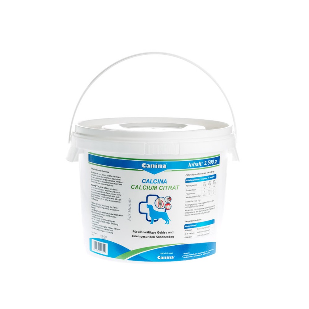 Canina | Calcina Calcium Citrat | Gebiss - Gelenke | Knochenbau - Skelett | Blutgerinnung