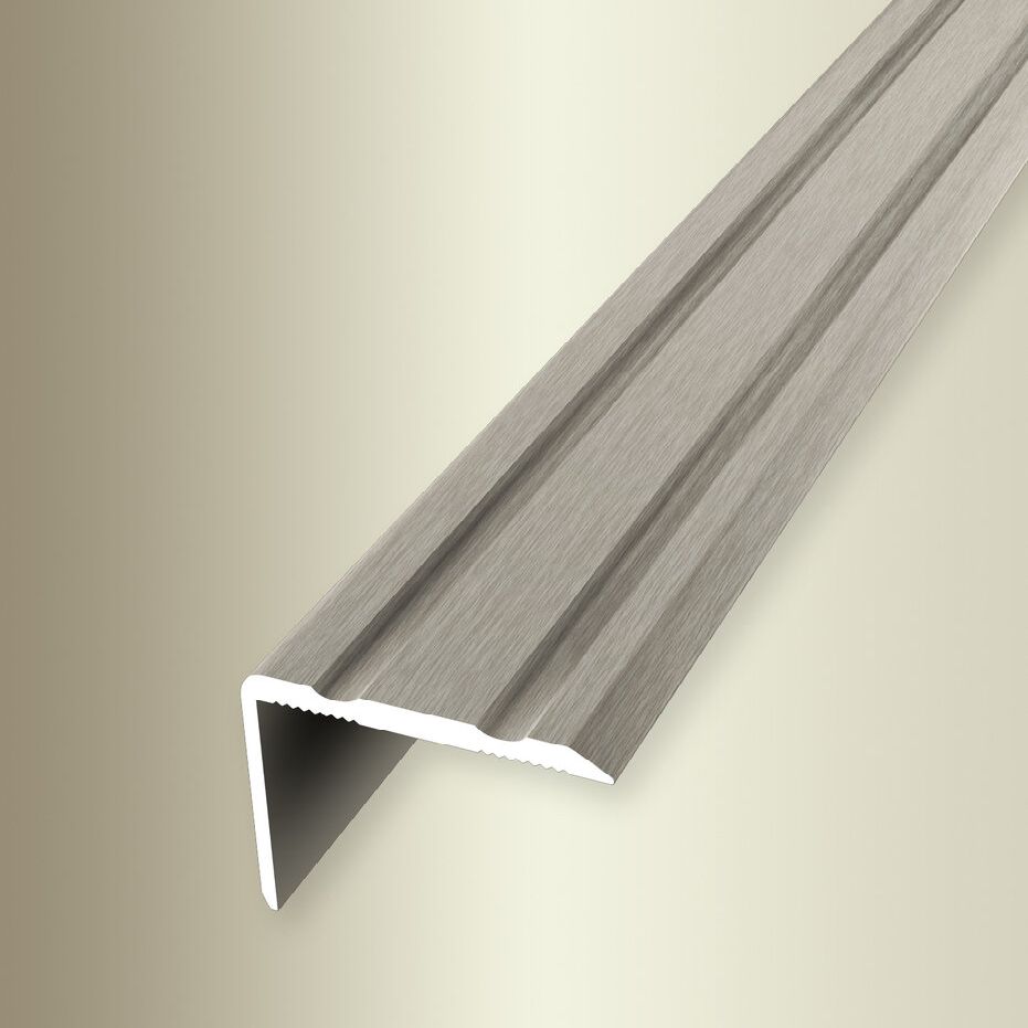 Küberit Treppenkanten- & Winkelprofile H 20 mm B 24.5 mm L 1000 mm Einfasshöhe 0 - 17 mm