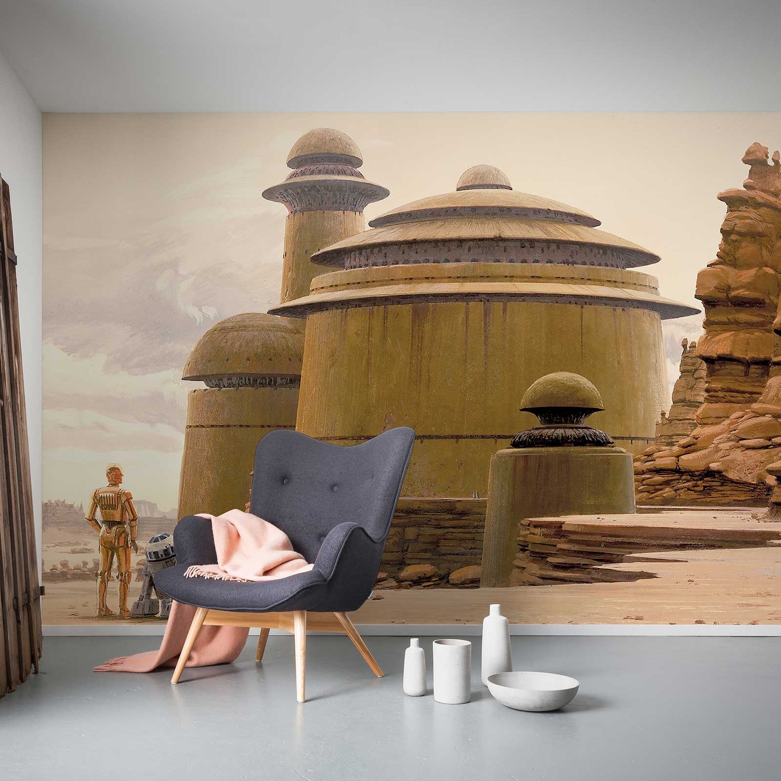 Komar Papier Peint Photo Star Wars Droïdes Palais Jabba 250 x 500 cm Intissé