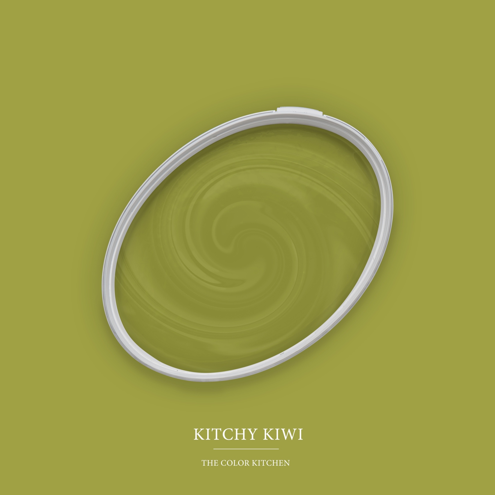 Wandfarbe Grün matt | The Color Kitchen Kitchy Kiwi | Exklusive Innendispersion Hohe Farbintensität