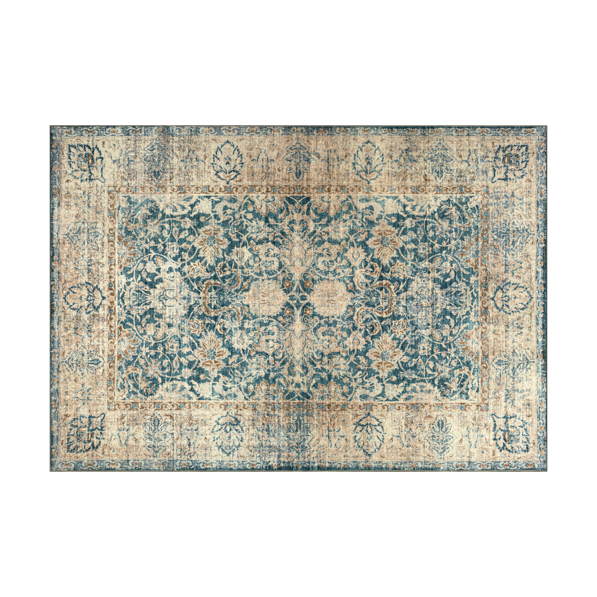 Waschbarer Teppich Abendruh Kurzflorteppich besonders flauschig verschiedene Größen Floornovo