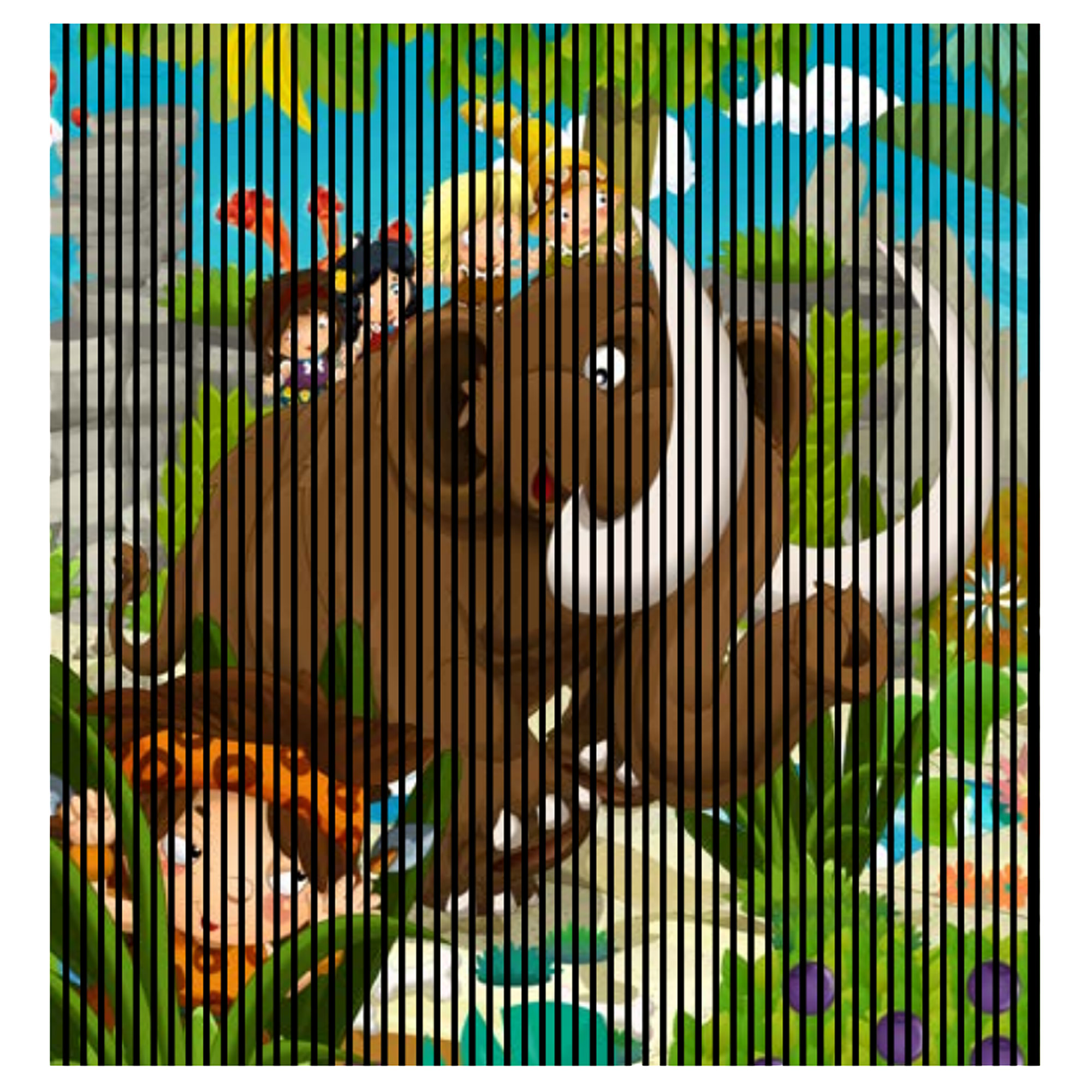 Paneles acústicos con impresión digital, paneles murales Mammoth Comic, coloridos, en varios tamaños.