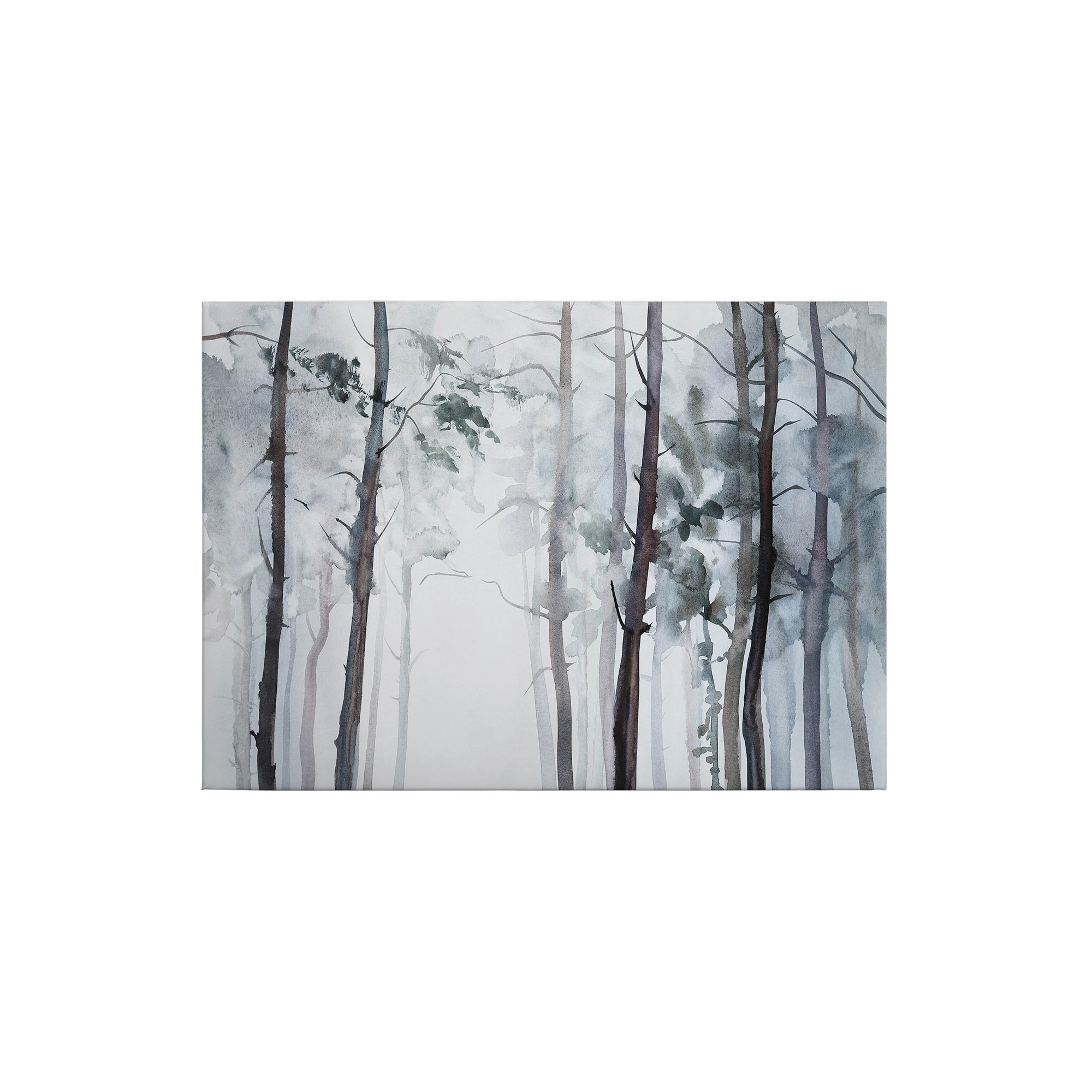 Tadessi Leinwandbild Aquarelle Natur - 50 x 70 cm - M1-No.50326 - Keilrahmen in Grau