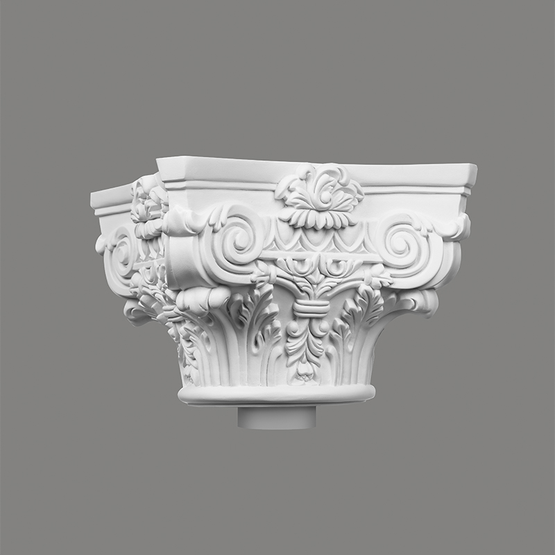 Mardom Kapitell C1000-2W Profoam 290 x 290 x 210 mm Weiß für Vollsäule und Fußteil