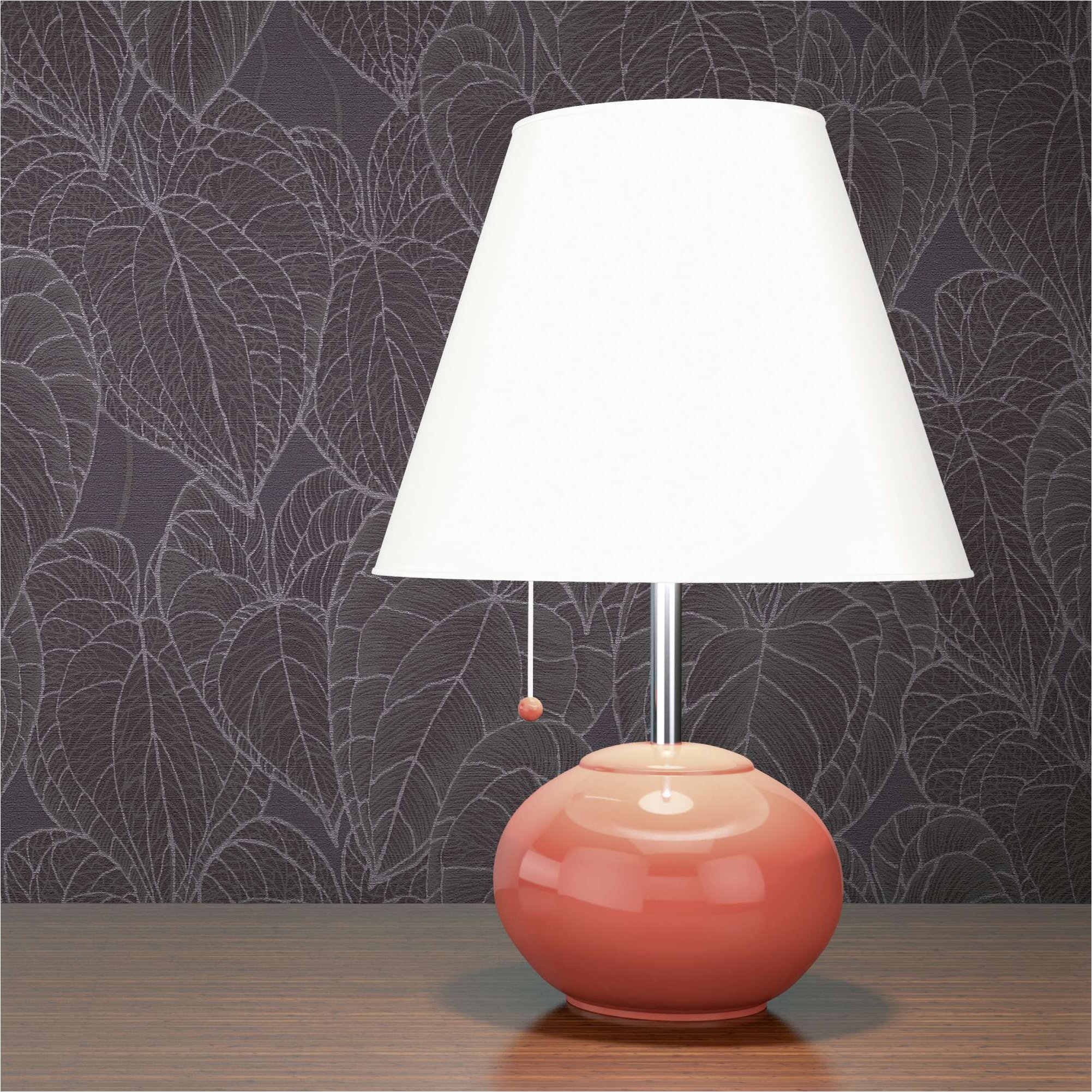 Tapete Floral M1-No.11943 | Vliestapete Blätter | Grau | Lila | Wohnzimmer | Schlafzimmer | Küche