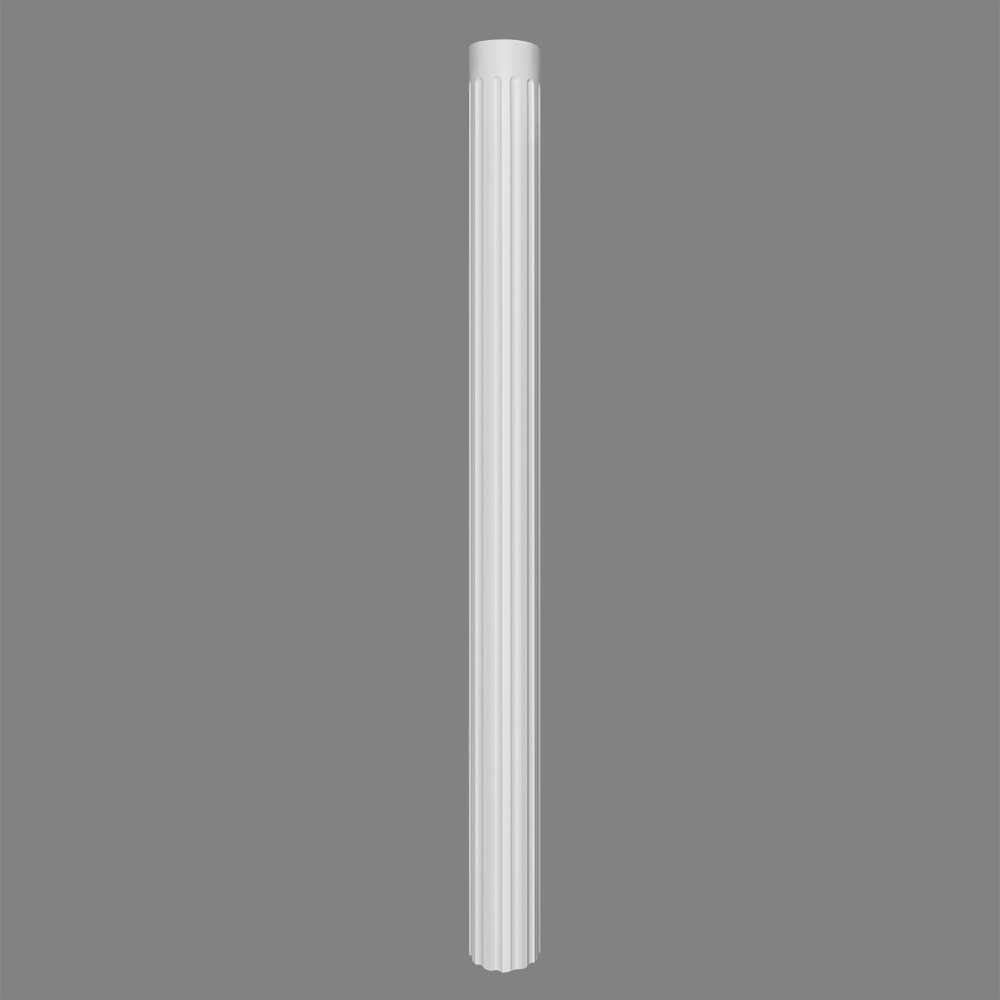 Mardom Vollsäule C3002W Profoam 200 x 200 x 2400 mm Weiß kombinierbar mit Kapitell und Fußteil