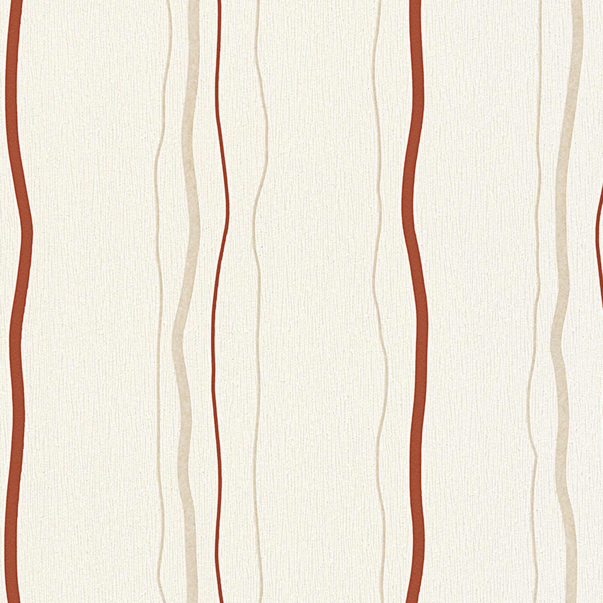 A.S. Creation Simply Stripes | 958731 | papier peint intissé à rayures | 0.53 m x 10.05 m | beige