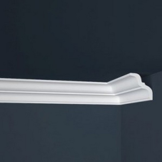 Marbet Innenwinkel "Marbet E20" Polystyrol 60 x 65 x 200 mm Weiß Stuckleisten Ecke