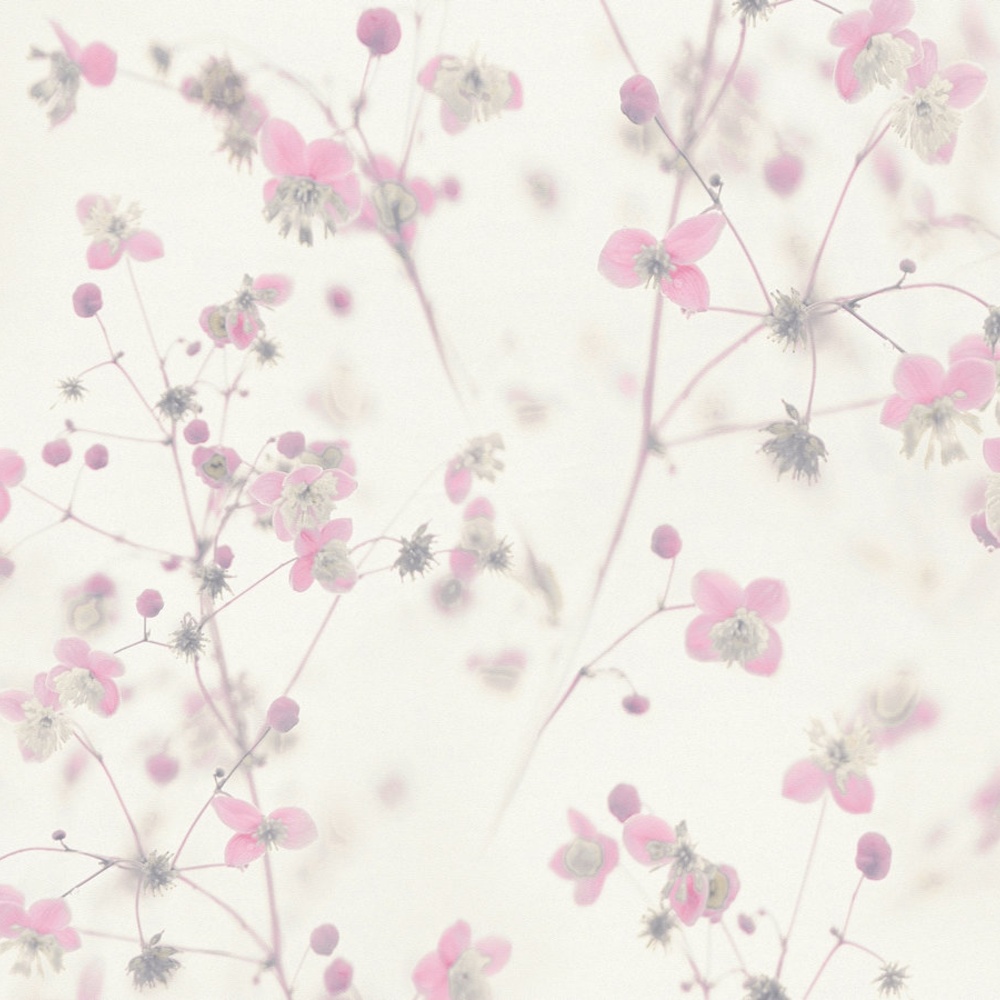 A.S. Creation | PintWalls | 387264 | Vliestapete | Blumenoptik | 0.53 x 10.05 m | Rosa