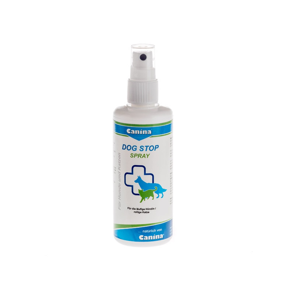 Canina | Dog-Stop Spray | Pflege & Hygiene | Maul- Fellgeruch | schützt läufige Hündin