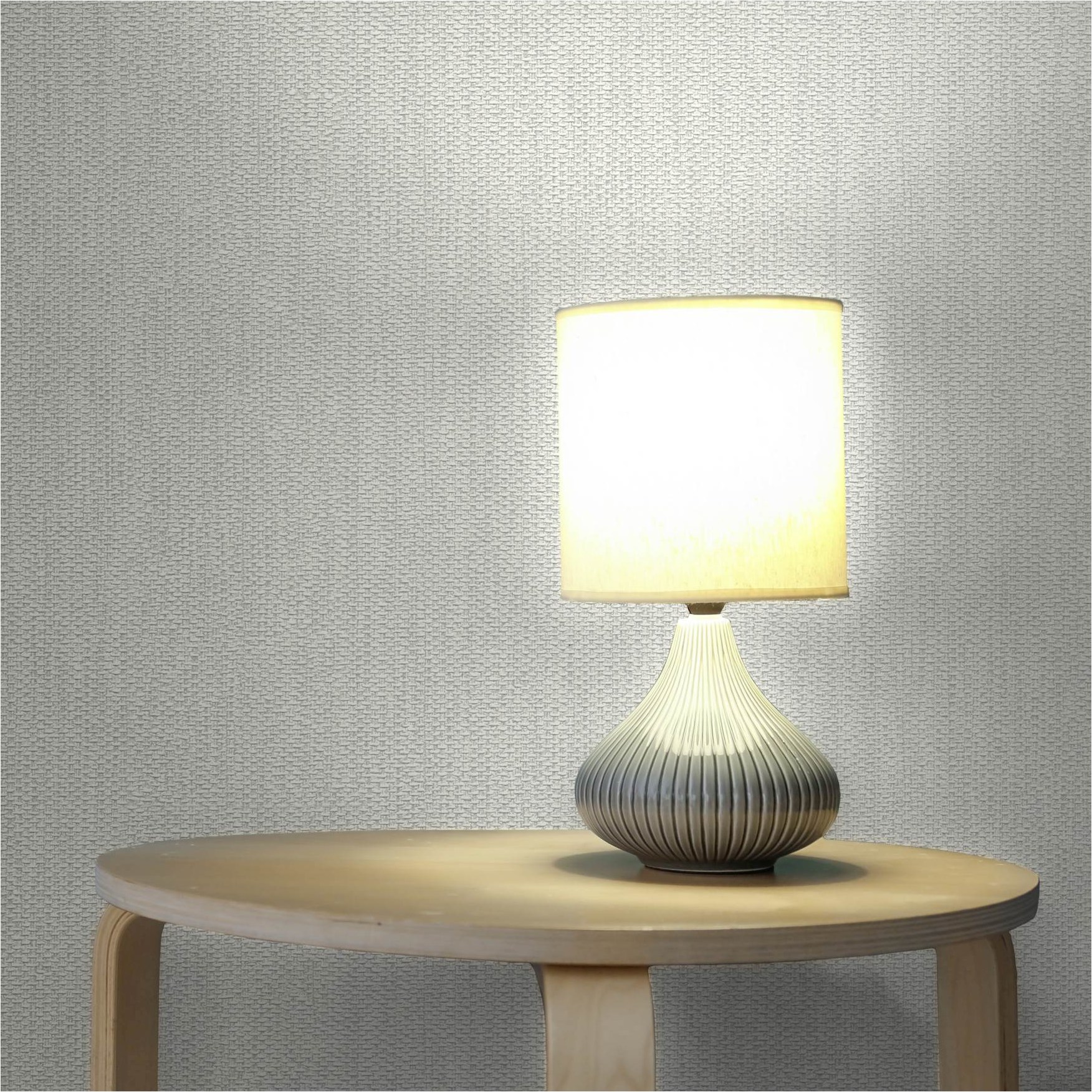 Tapete strukturiert M1-No.11376 | Vliestapete | Weiß | Silber | Wohnzimmer | Schlafzimmer | Küche