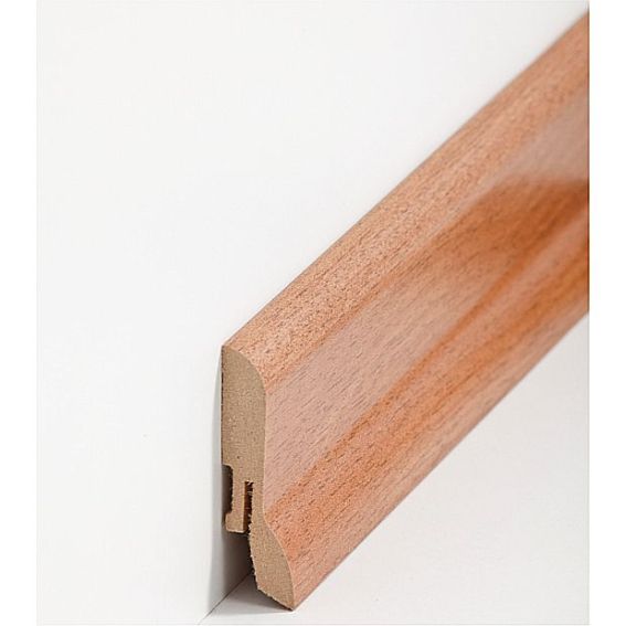 Sockelleisten "München" - Nussbaum hell (MDF foliert / 722.614)