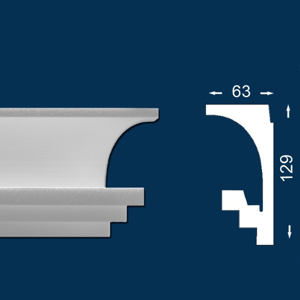Lichtleiste "Wiesemann LL7" - Stuckleiste für indirekte Beleuchtung