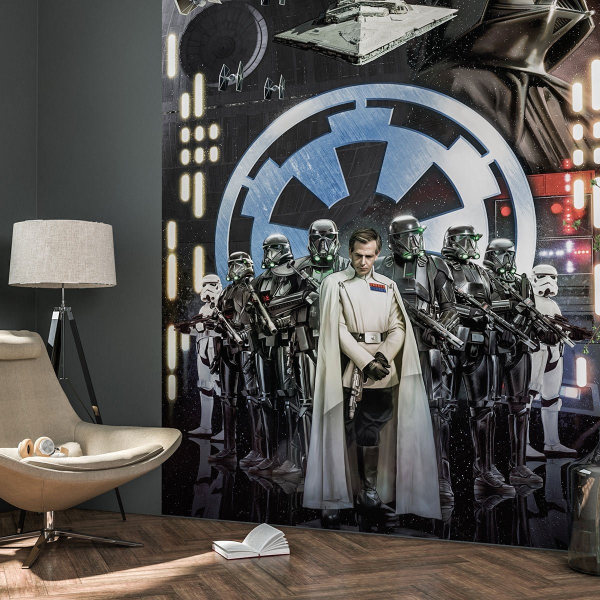Komar Fototapete Star Wars Empire 275 x 200 cm Digitaldrucktapete Vlies Orson Krennic Klonarmee