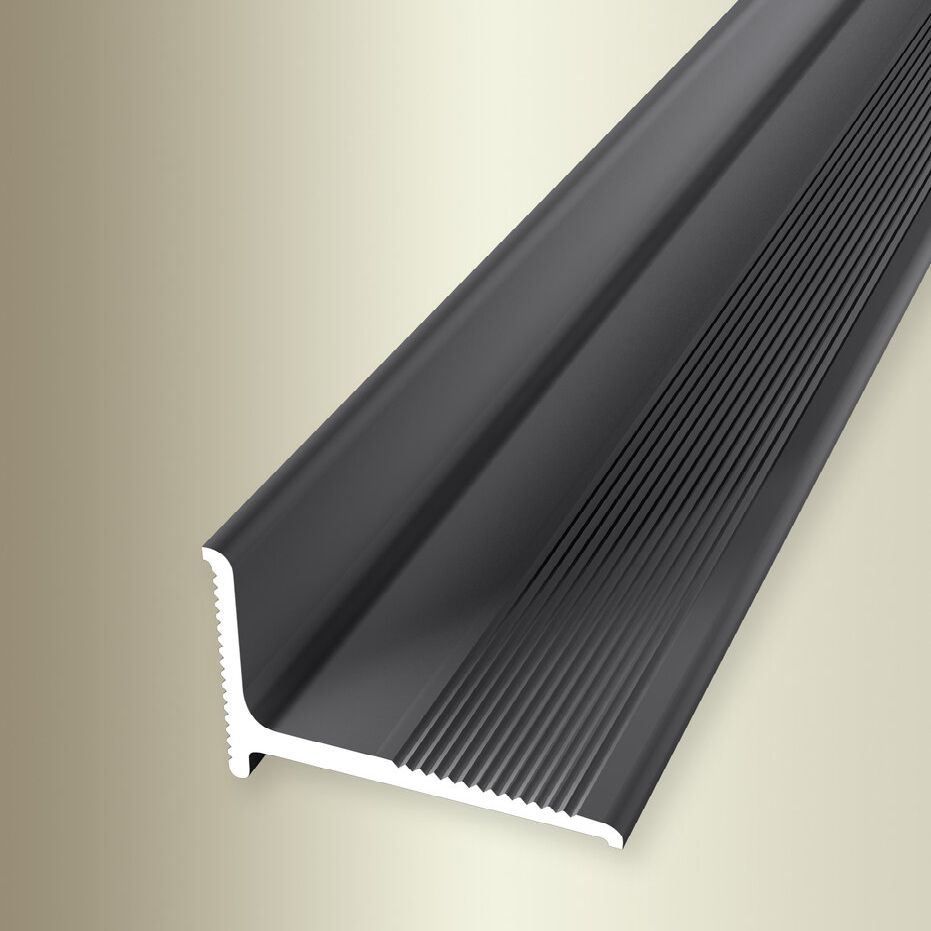 Küberit Einfass- & Abschlussprofile H 15 mm B 21 mm Einfasshöhe 2 mm Alu pulverbeschichtet