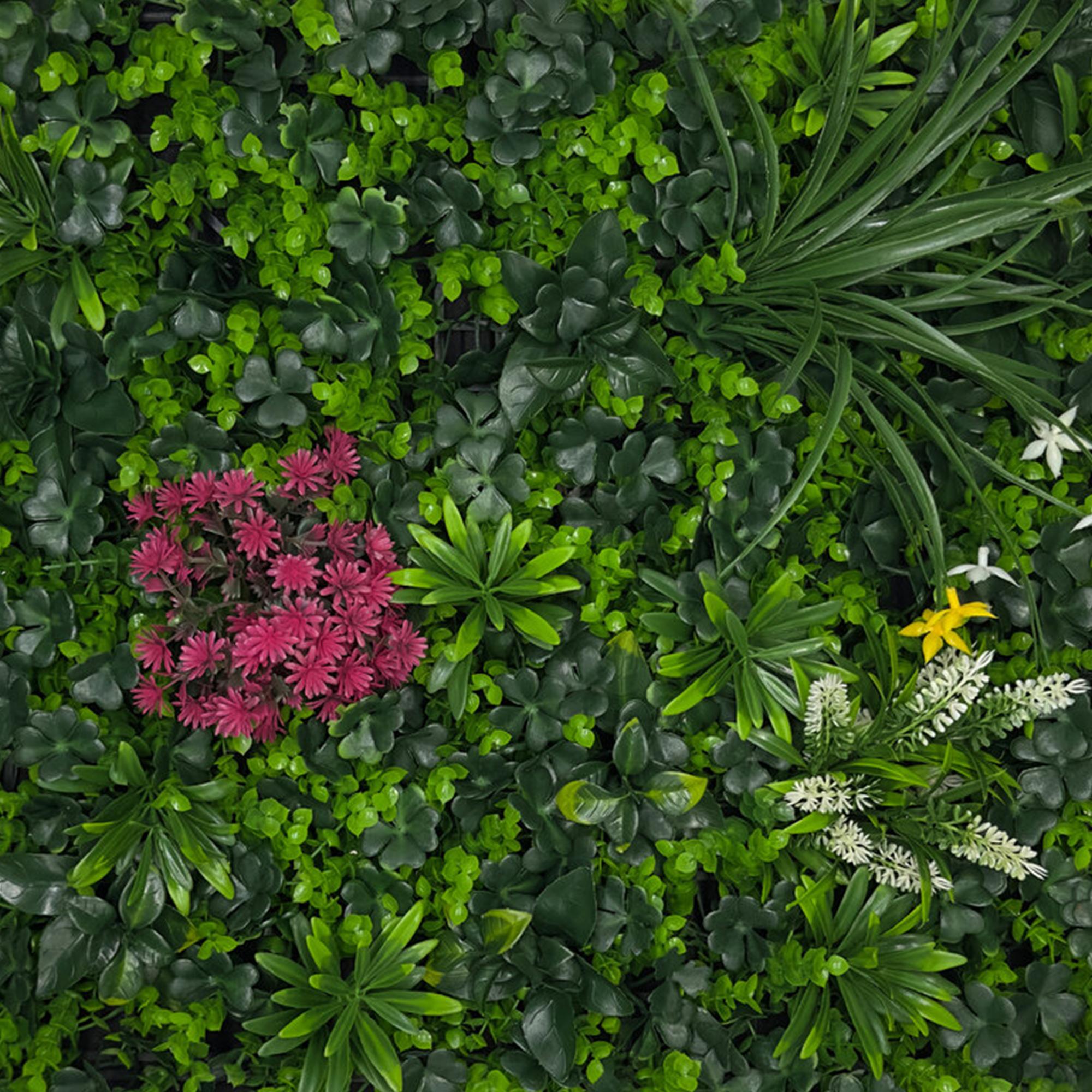 A.S. Creation Modular Wall Wandpaneel 520 x 520 x 75 mm Green Blush Mixed Flora Pflanzenwand