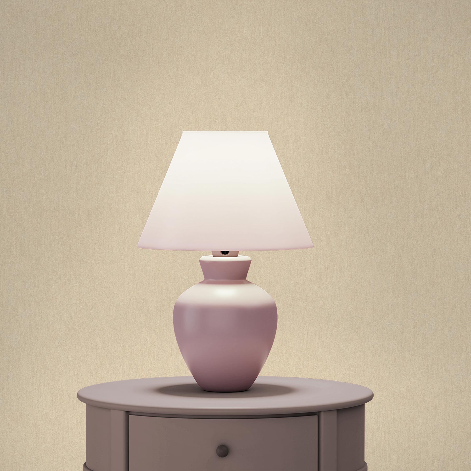 Tapete Uni M1-No.3427 Vliestapete Beige Tapete Einfarbig Unitapete