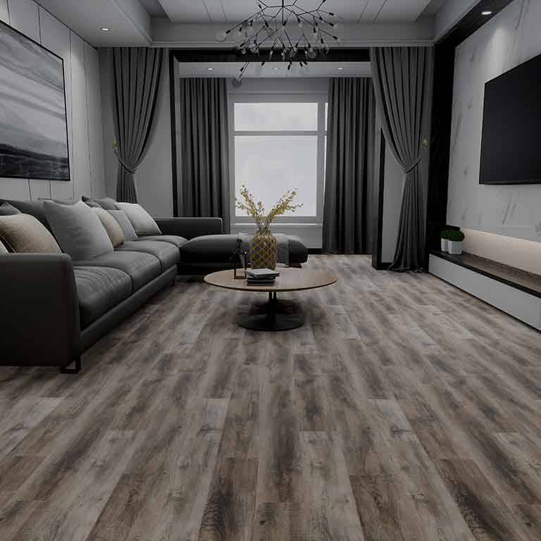 Controlla il pavimento in vinile comfort 2503 Ladeburg 1220 x 229 x 6,5 mm vinile click effetto legno rovere marrone scuro