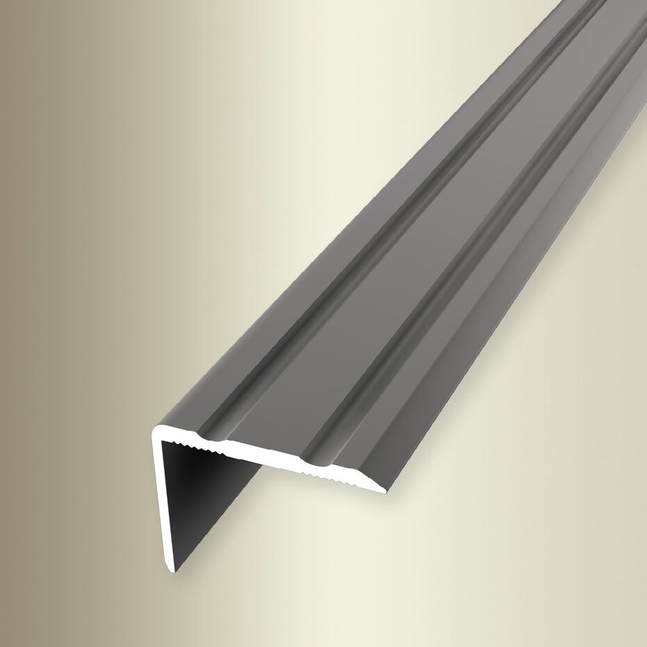 Küberit Treppenkanten- & Winkelprofile Höhe 20 mm Breite 24.5 mm Aluminium eloxiert