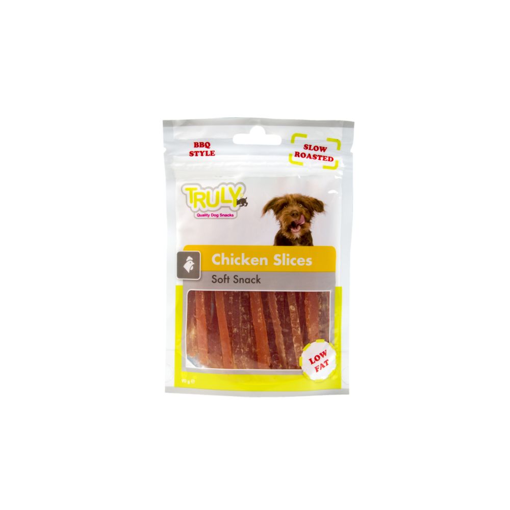 Hundesnack | Chicken Slices | soft snack | 90gr.