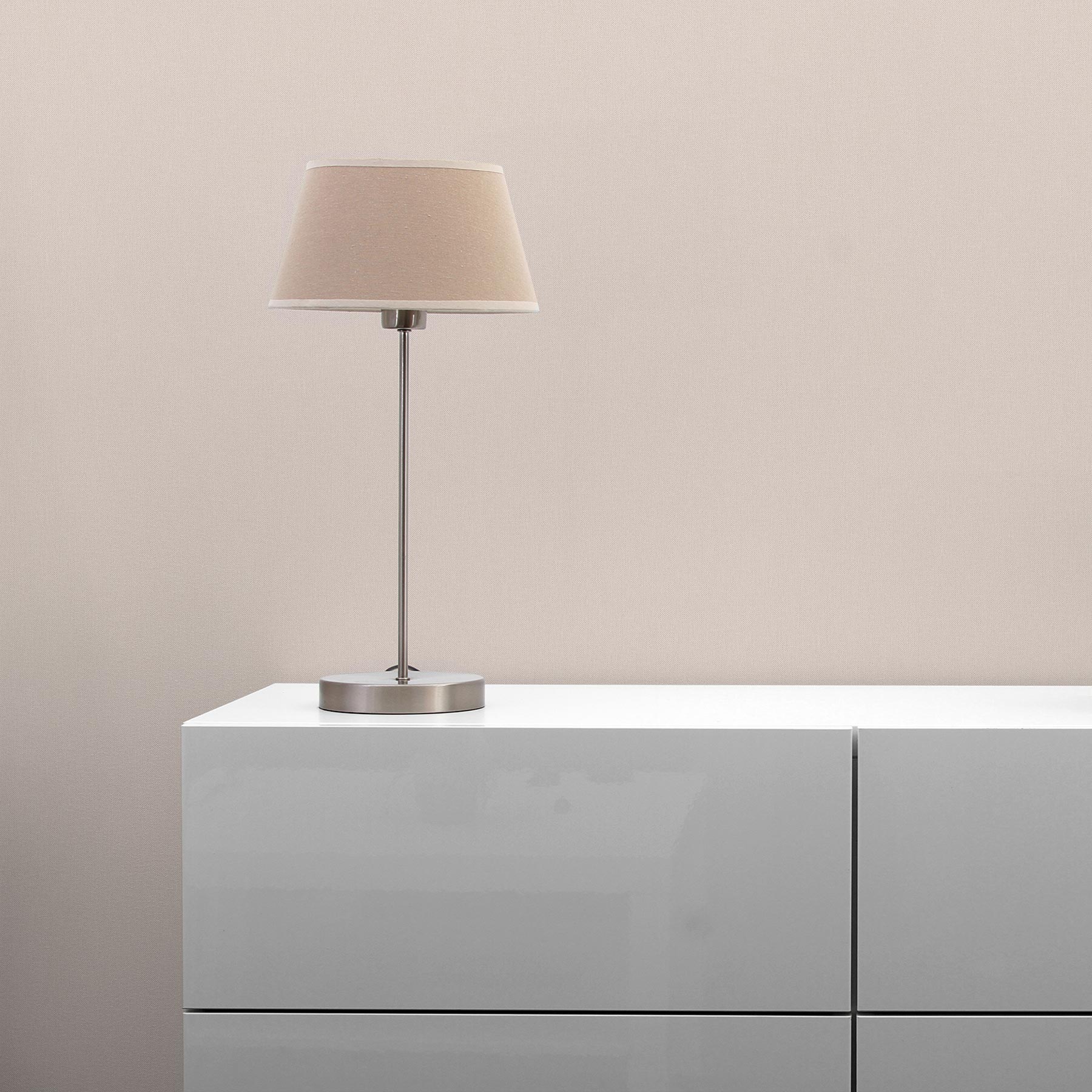 Tapete Uni M1-No.1145 Vliestapete Beige Unitapete Einfarbig