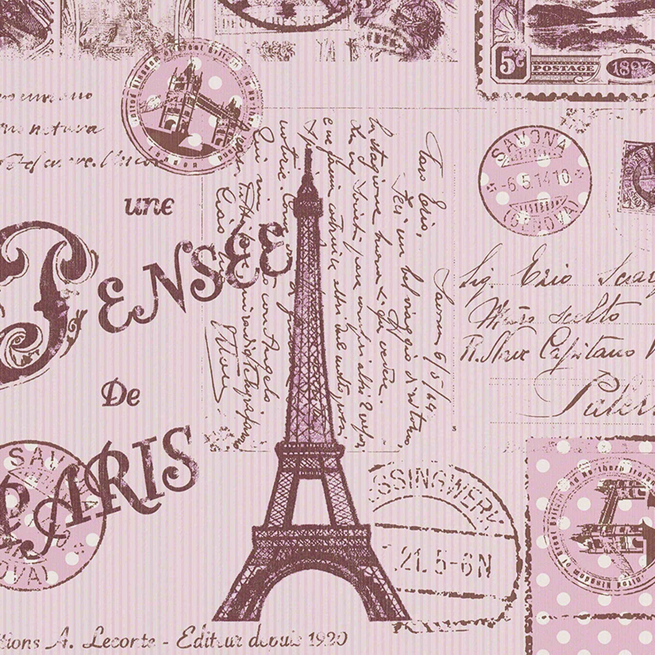 A.S. Creation | Boys & Girls 6 | 936302 | Papiertapete | Muster & Motive | 0.53 x 10.05 m | Rosa