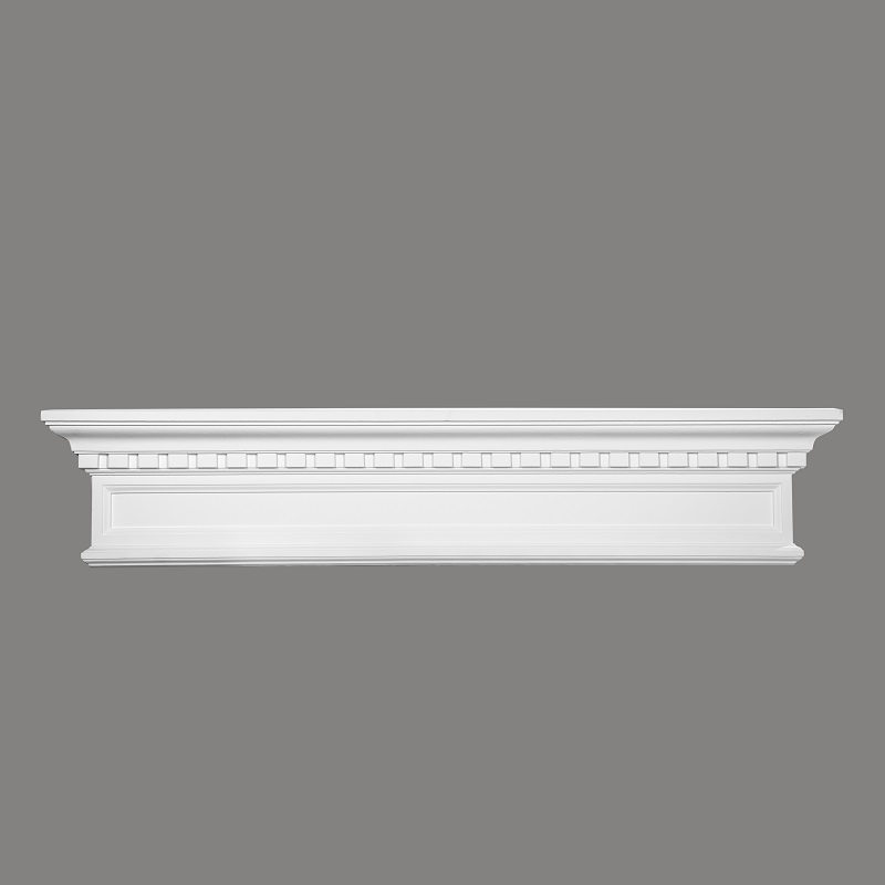 Mardom Zierelement Türaufsatz D2531 Profoam 250 x 90 x 1240 mm Weiß Türabschluss