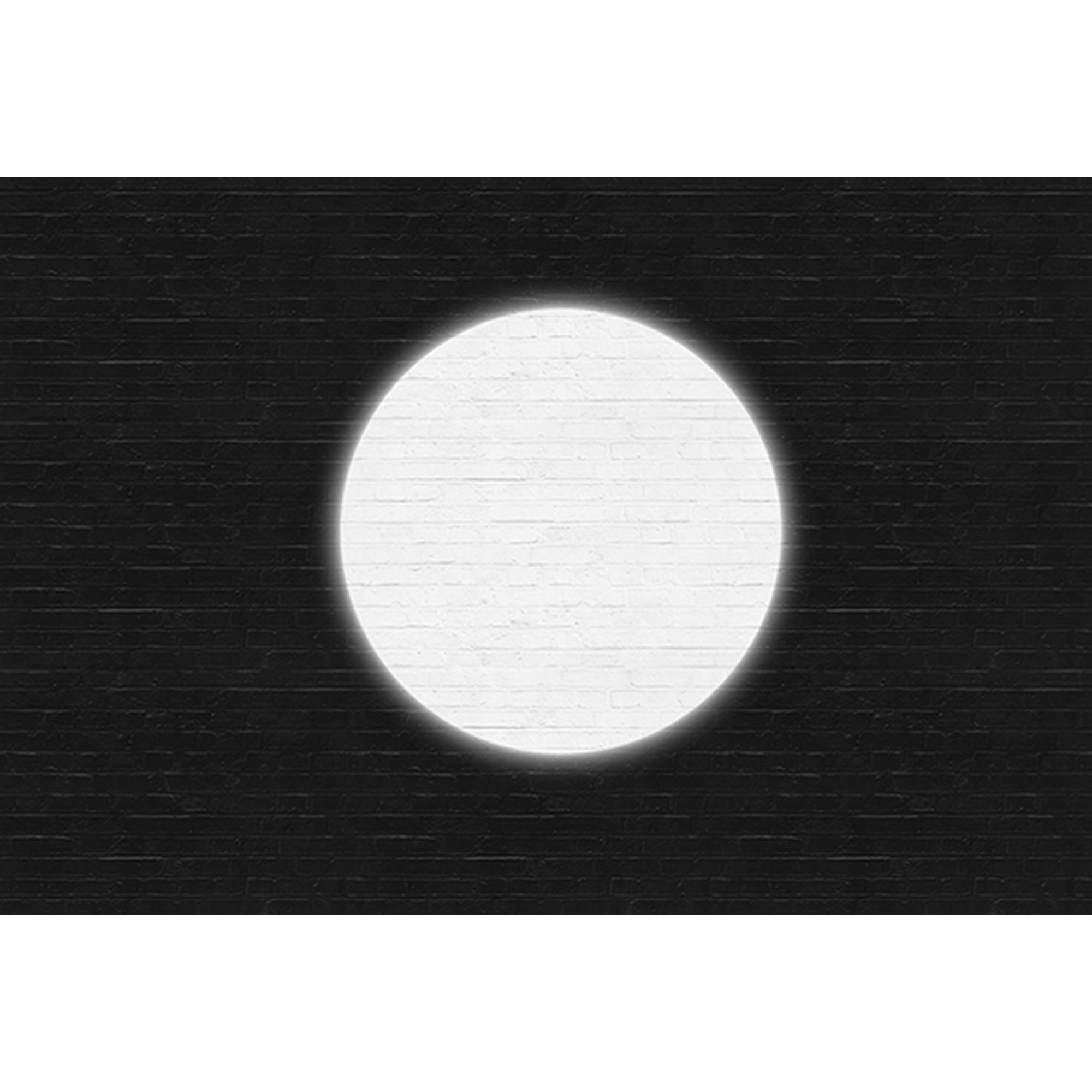 Tadessi Fototapete Steinoptik M1-No.60106 Digitaldruck Tapete Weiß Schwarz