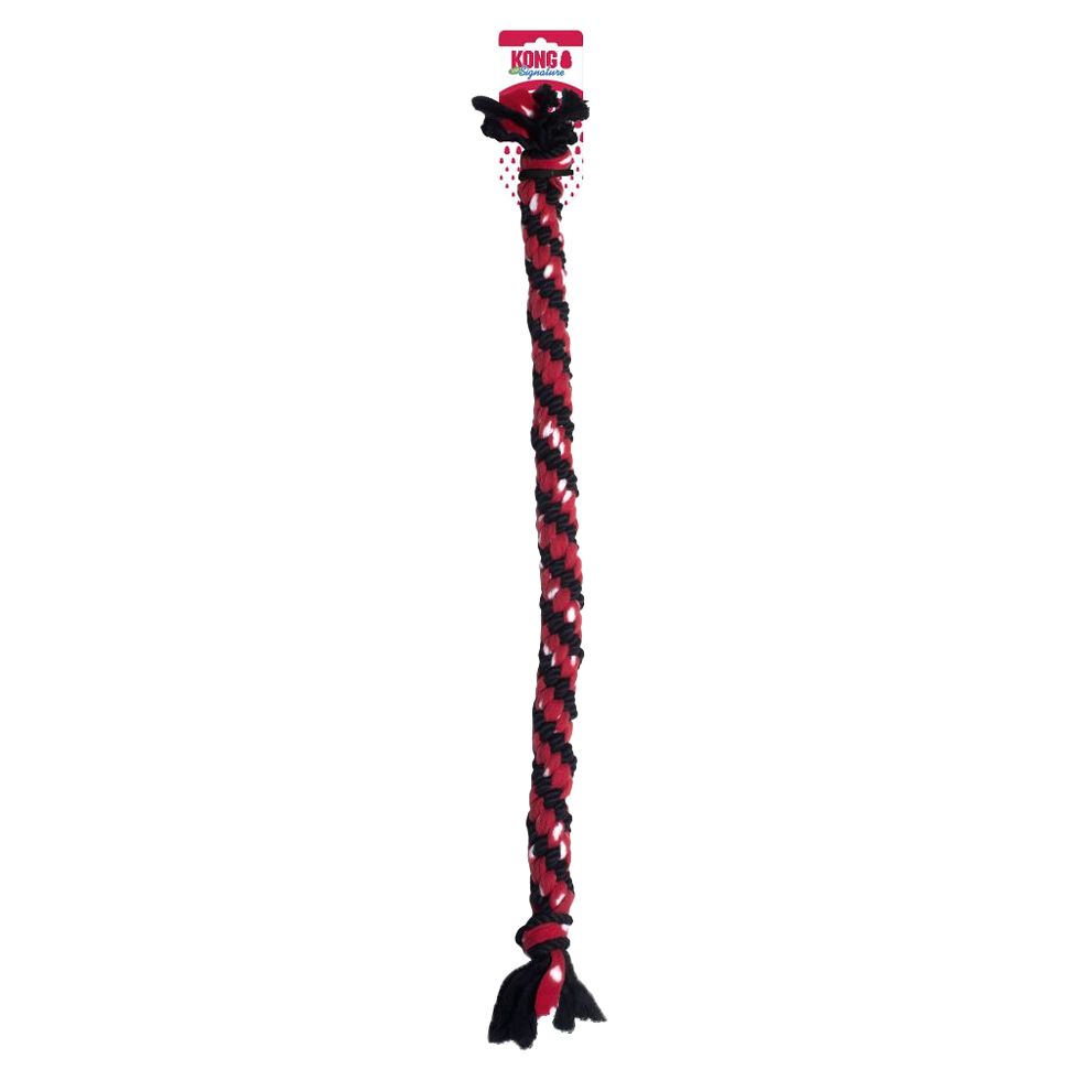 KONG | Hundespielzeug | Signature Rope Mega 40" Dual Knot | Zerrspielzeug | Tauspielzeug