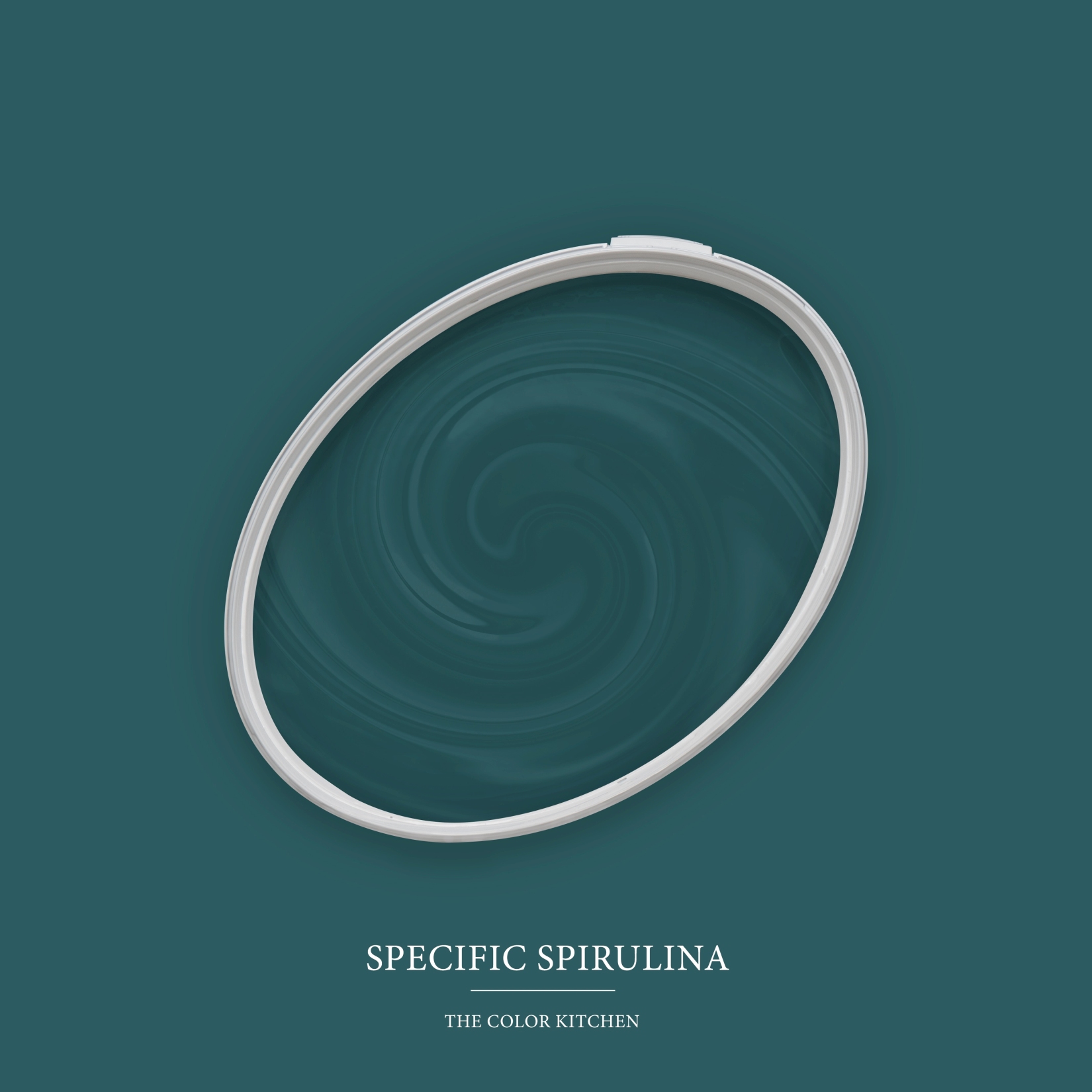 Wandfarbe Grün matt | The Color Kitchen Specific Spirulina | Exklusive Innendispersion