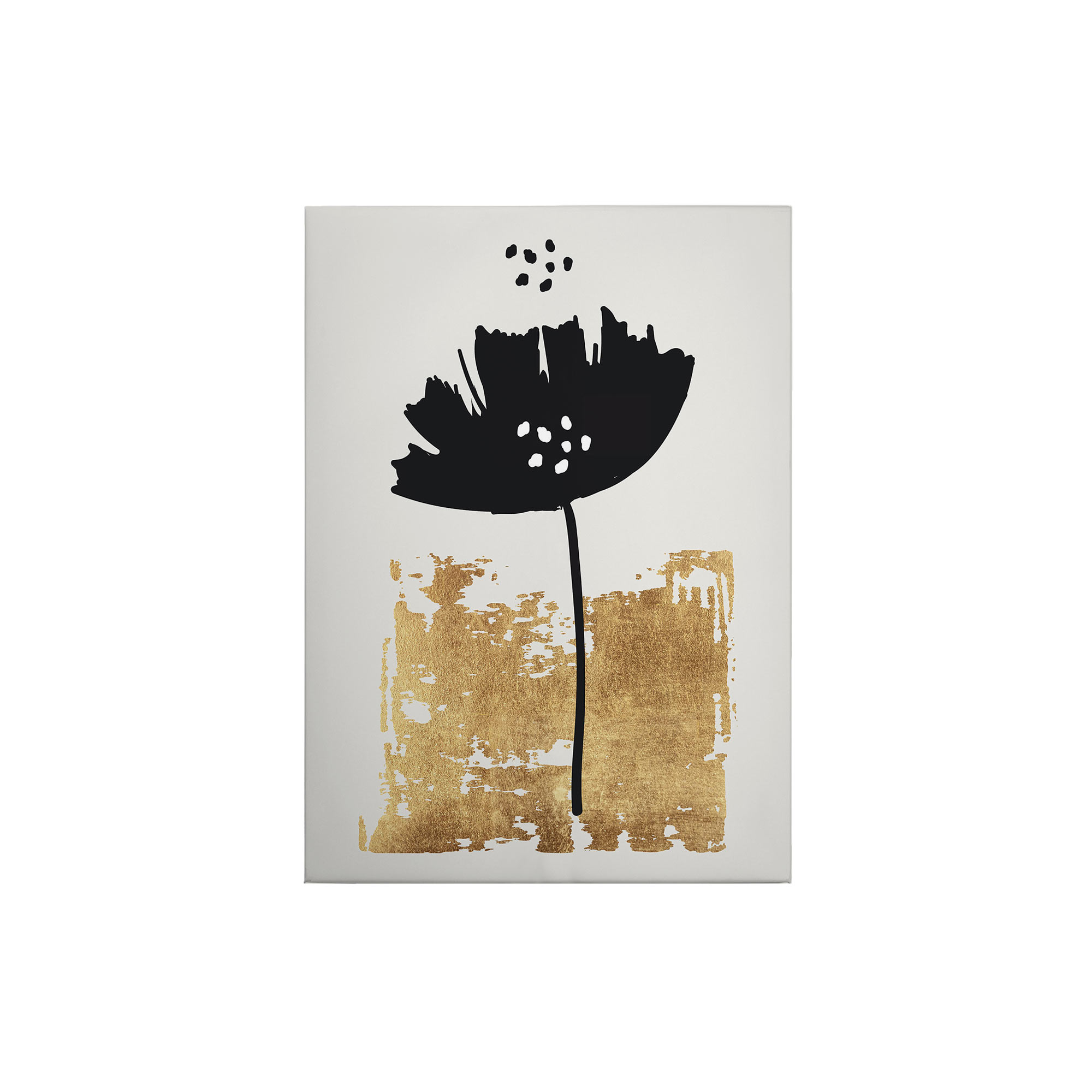 Tadessi Leinwandbild Natur - 70 x 50 cm - M1-No.50398 - Keilrahmen in Schwarz Gold