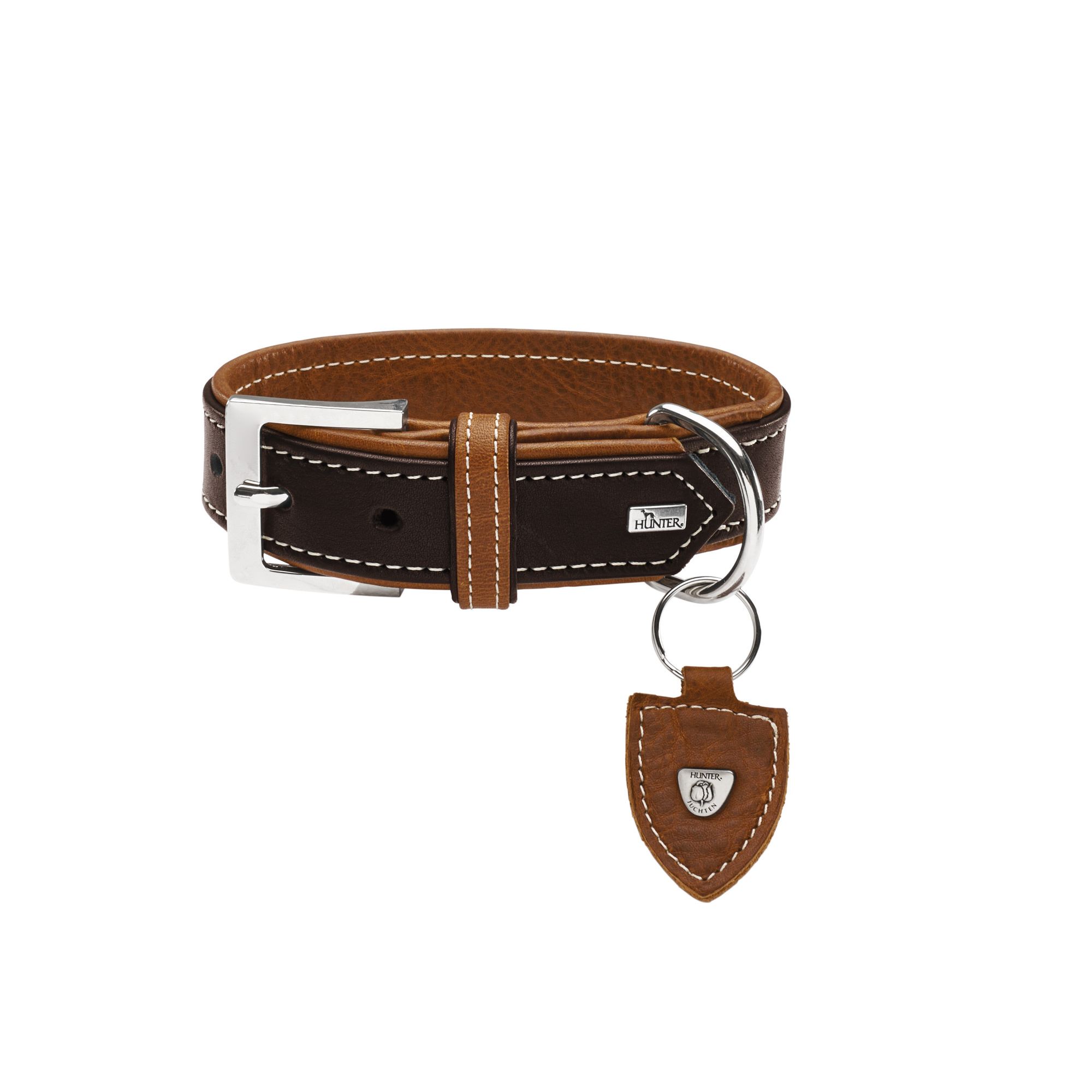 Hunter | Hundehalsband | Tara | Lederhalsband | Rindsleder | Robust | versch. Farben und Größen