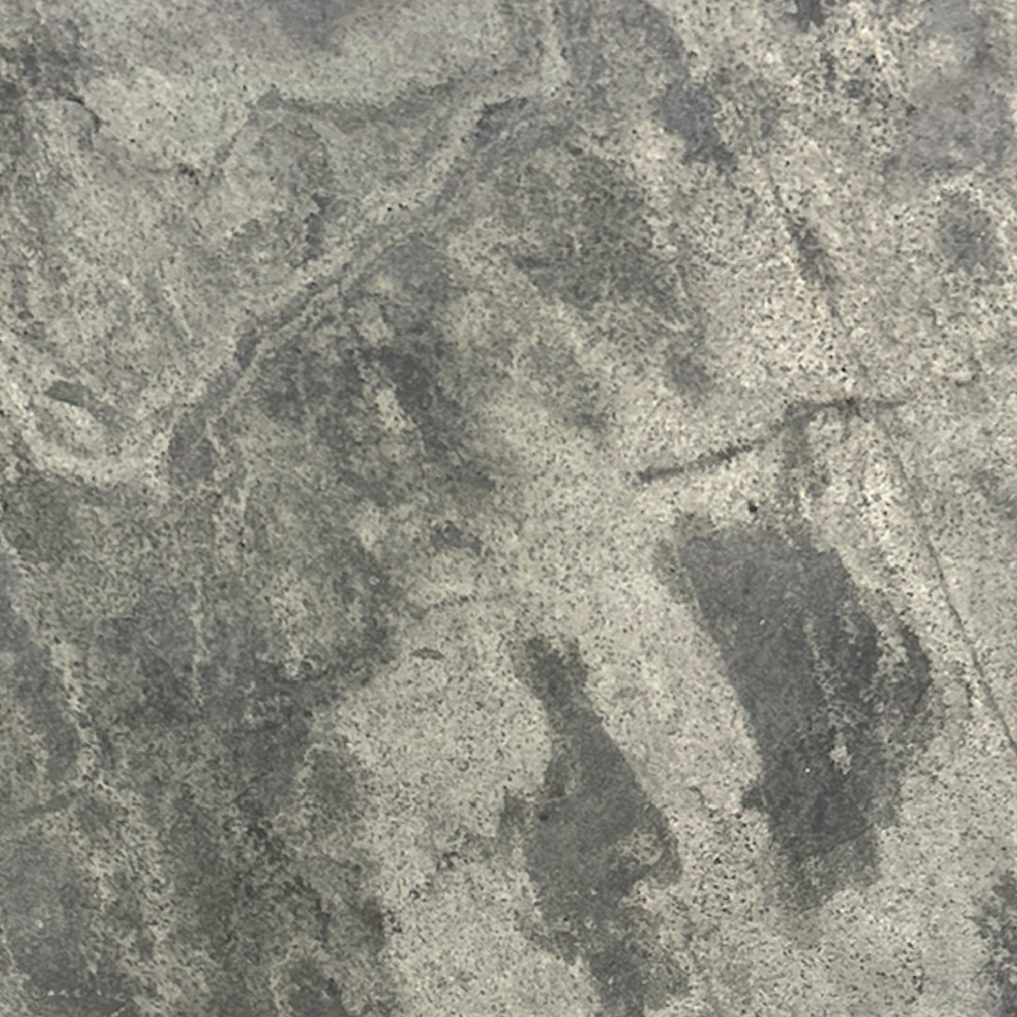 Pannello acustico in vera pietra, pannello da parete, 3 x 610 x 1220 mm, pannello in pietra, micascisto argento