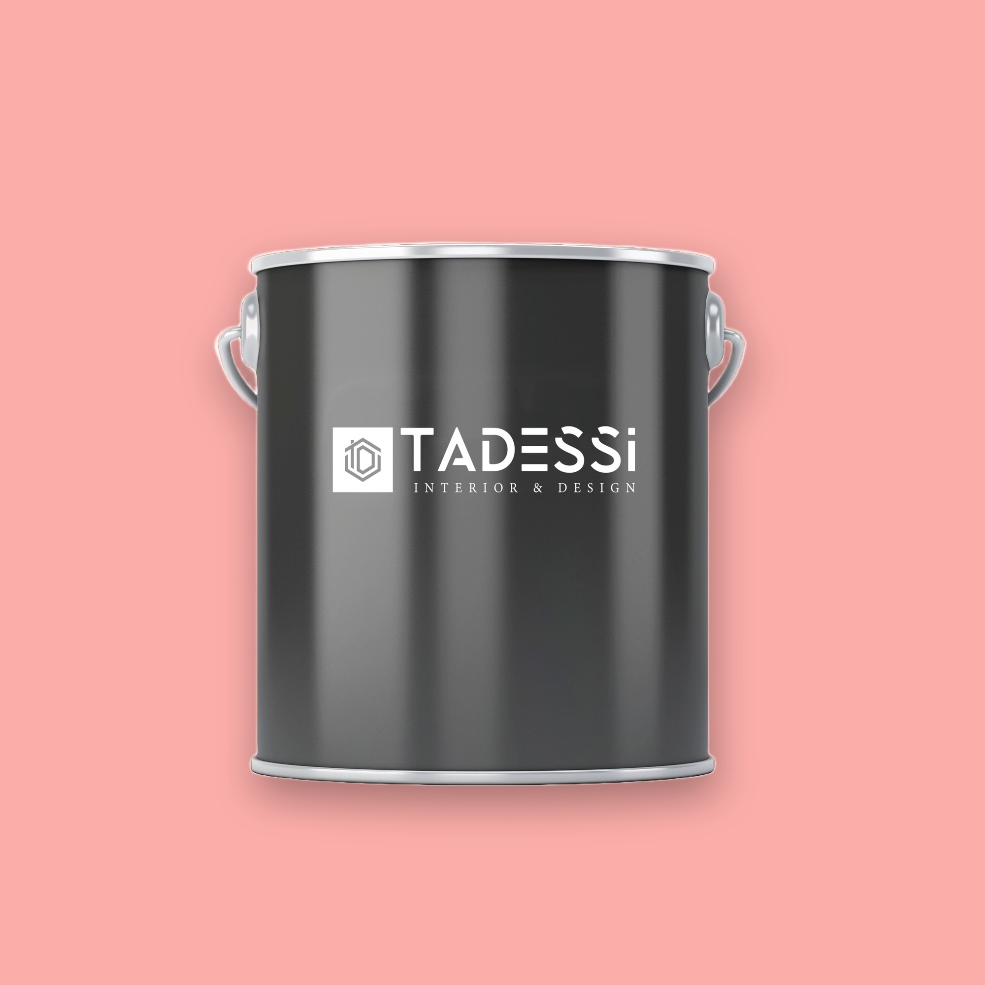 TADESSI Wall Select Wandfarbe Pink - Erdbeerrosa - Hochwertige Innenfarbe - Intensive Farbkraft