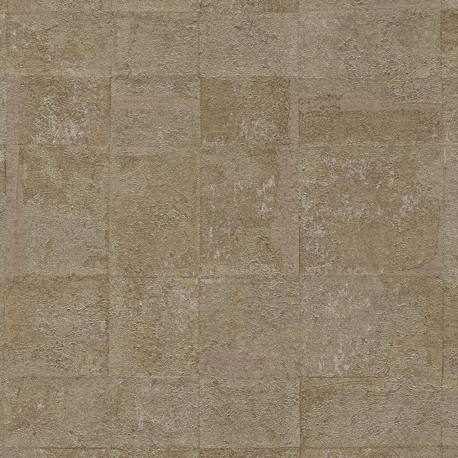 A.S. Creation | Stories of Life | 396711 | Vliestapete | Struktur | 0.53 x 10.05 m | Gold