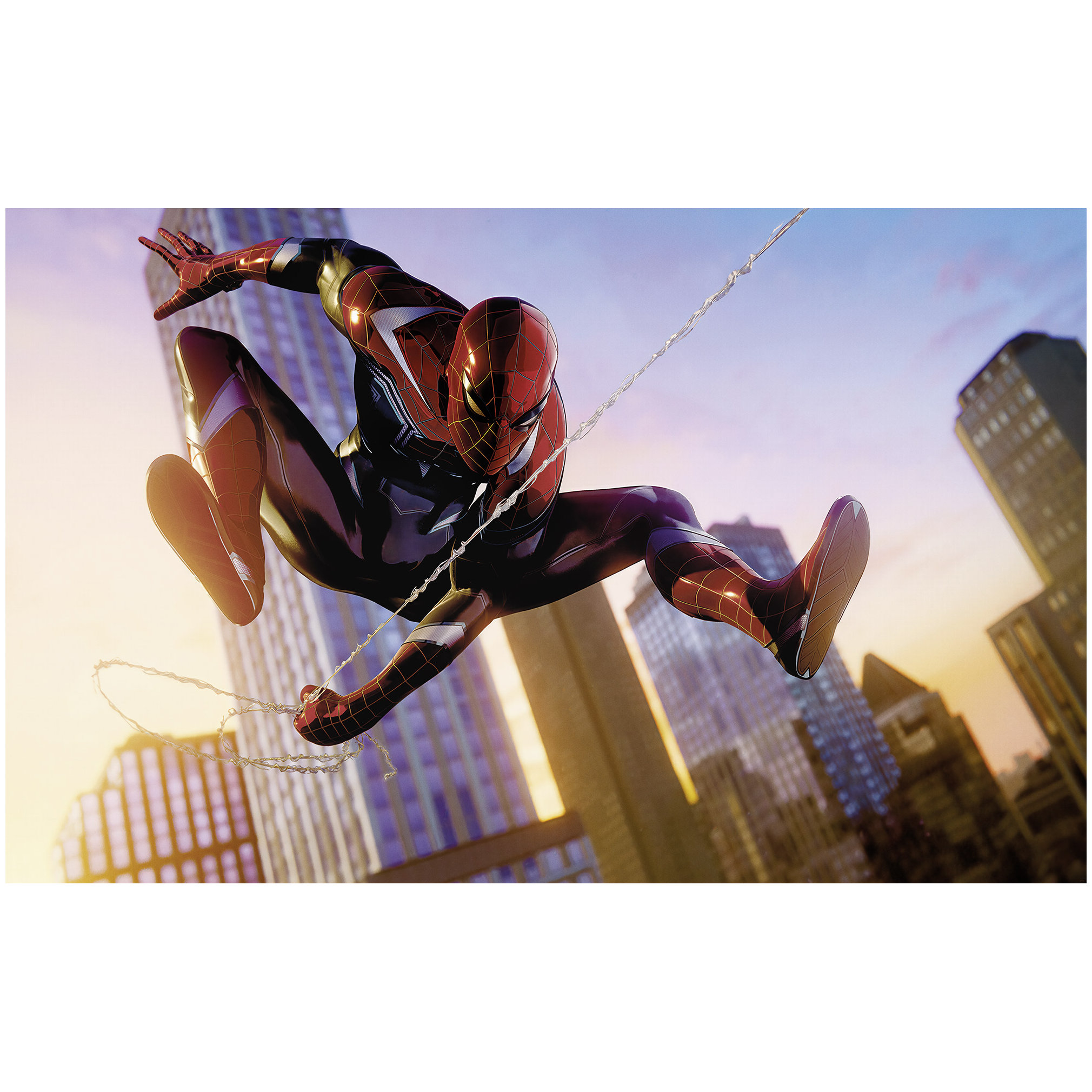 Komar Fototapete - Marvel Spider-Man Huge Jump - 250 x 400 cm - Vlies