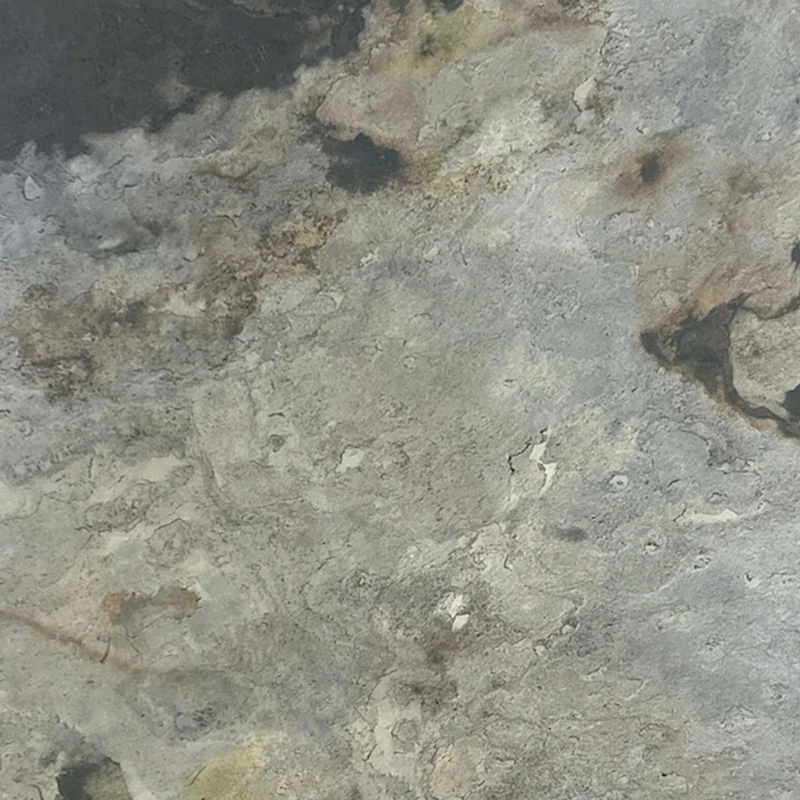 Natürliche graue Steinstruktur des Modular Wall Stone Panels Patina Slate