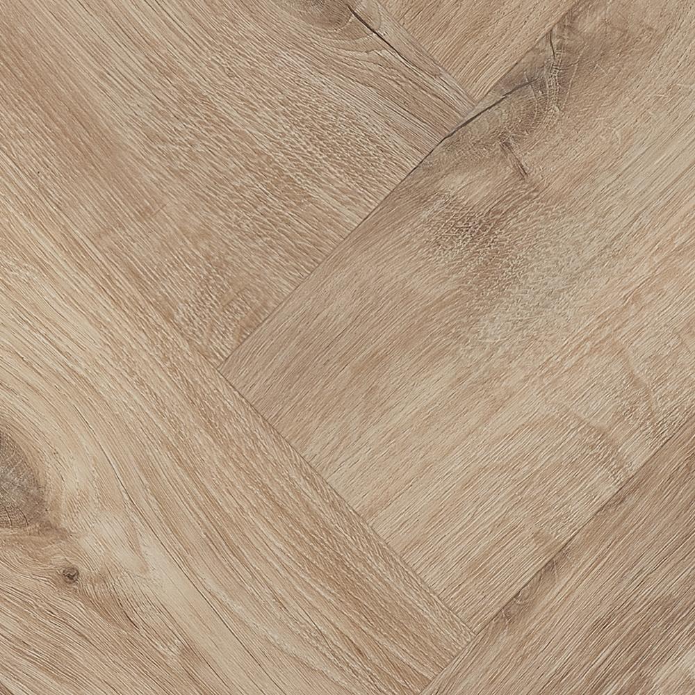 Suelo vinílico AMARON Herringbone Dryback Roble Windsor 616 x 154 x 2,5 mm Vinilo adhesivo Marrón NKL42