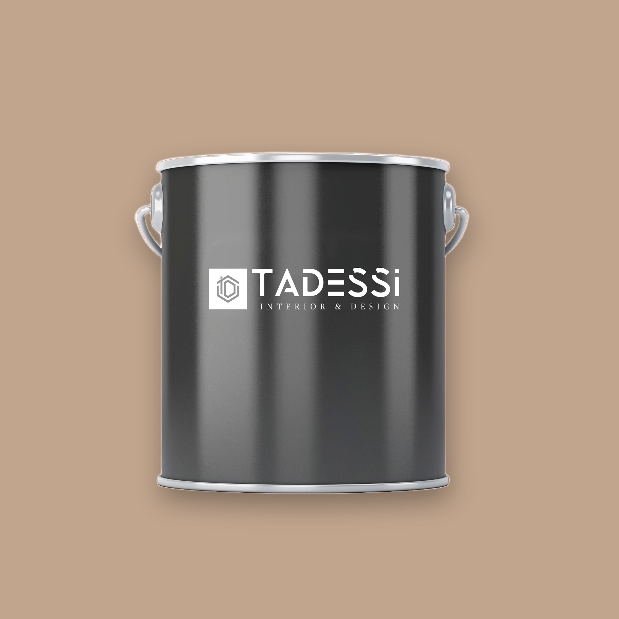 TADESSI Wall Select - Wandfarbe Beige  - Oliv -  Hochwertige Innenfarbe  -  Intensive Farbkraft